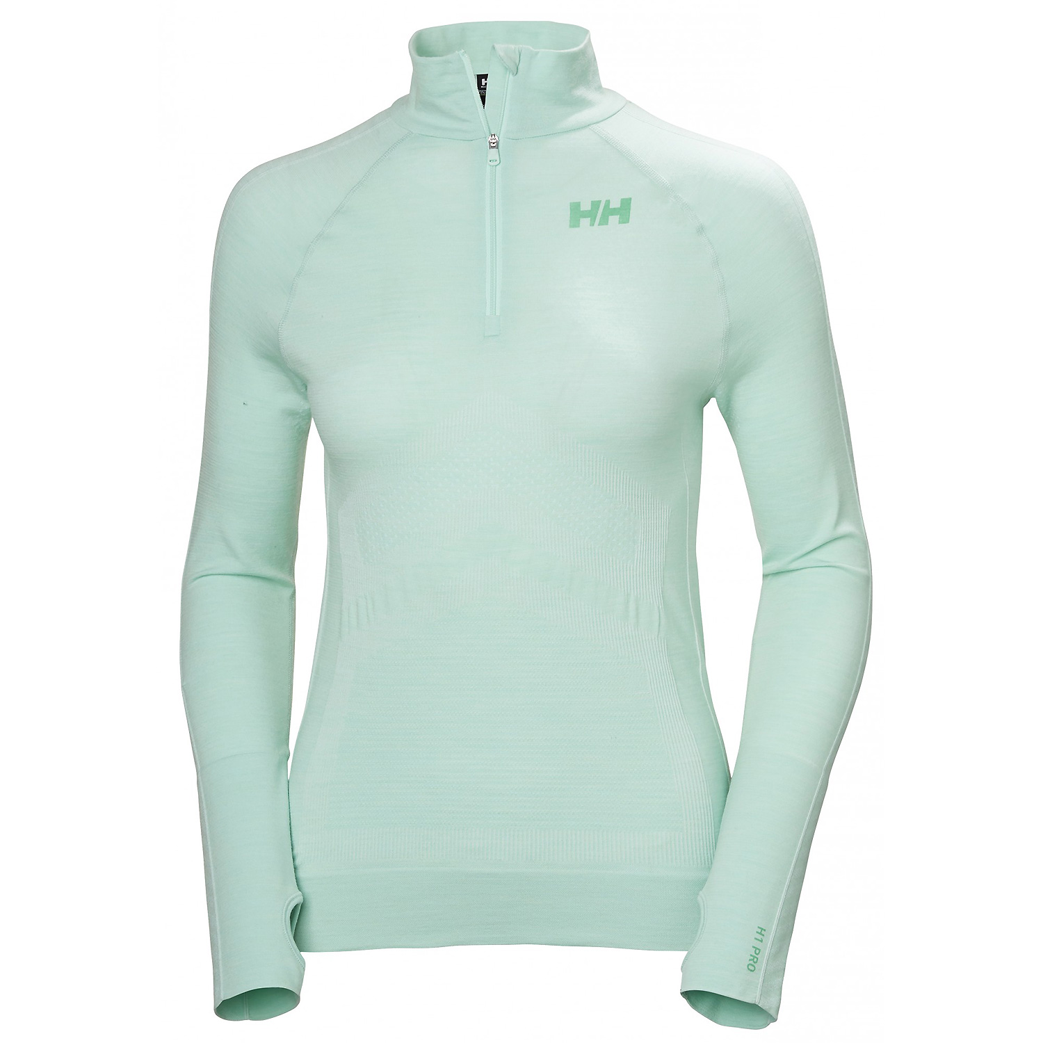 Damen Helly Hansen Blau W H1 PRO LIFA SEAMLESS 1/2 ZIP