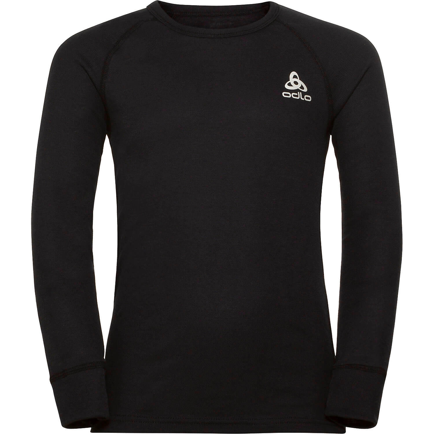 Unisex Odlo Nachtschwarz BL TOP crew neck l/s ACTIVE WA 15000 92 Unterhemd