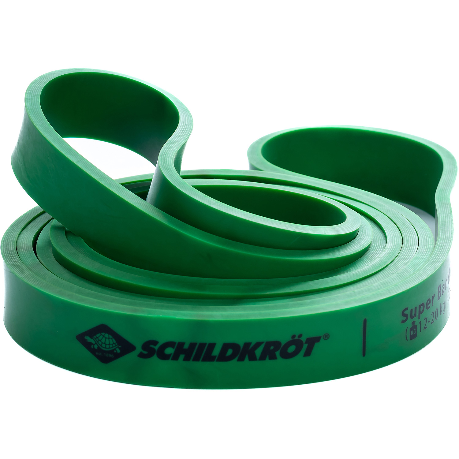 Unisex Schildkröt FITNESS wie abgebildet SUPER BAND Light 21mm green, 1 Widerstandsband, in 4C Box 000 - Kleingerät