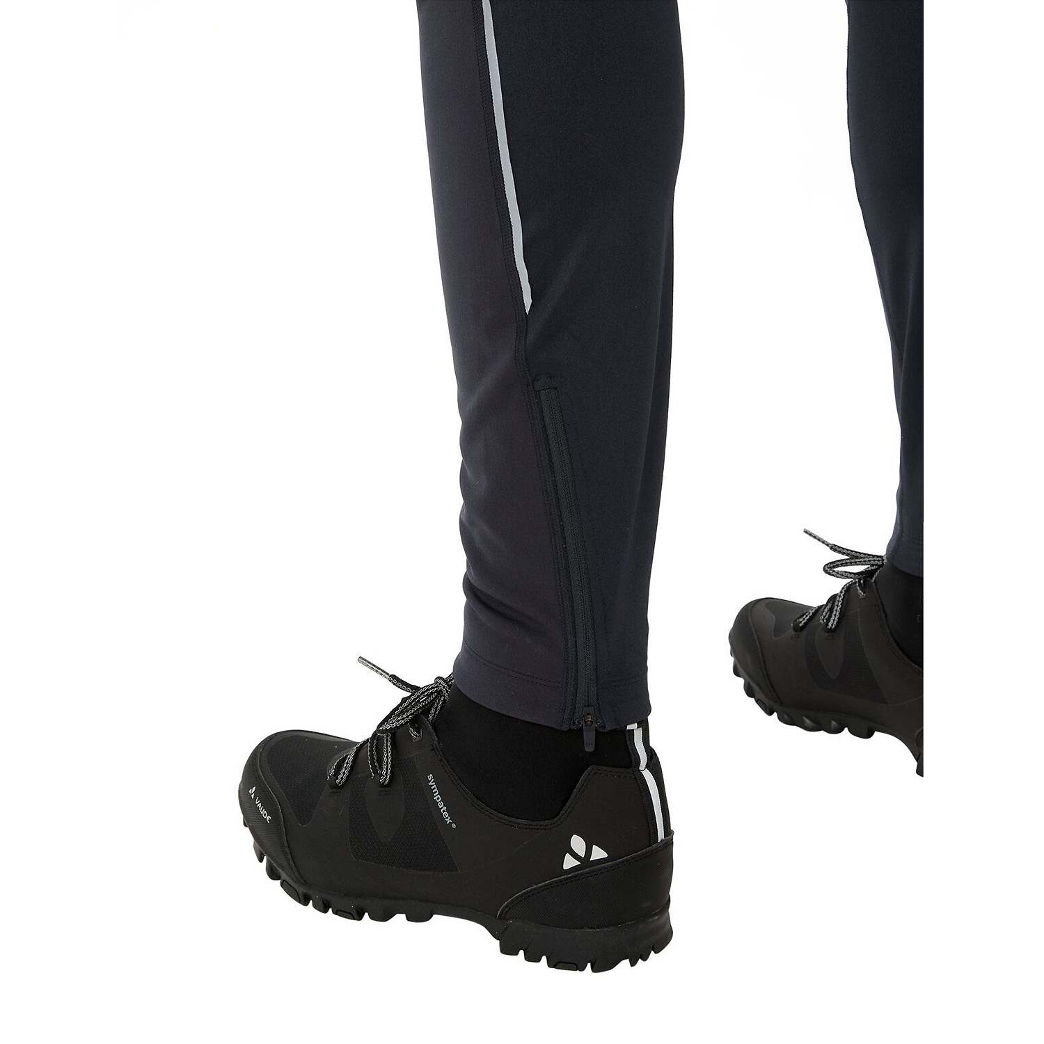 Herren Vaude Schwarz Me Posta Warm Bib Tight II Latzhose