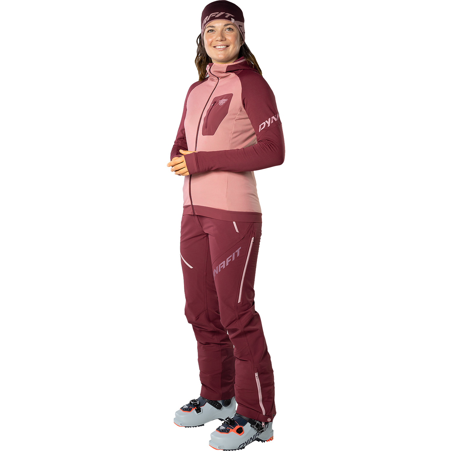 Damen Dynafit Dunkelrot RADICAL PTC W JKT 6561 42 Funktionsjacke
