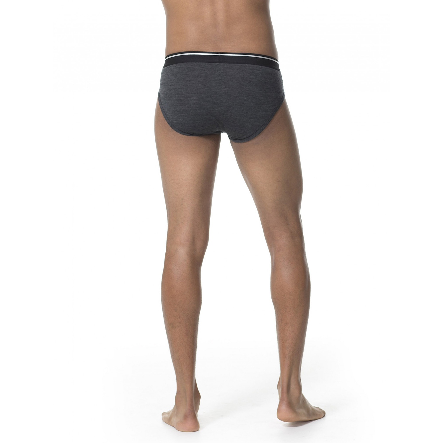 Herren Icebreaker Grau Men Anatomica Briefs 002 M Unterhose