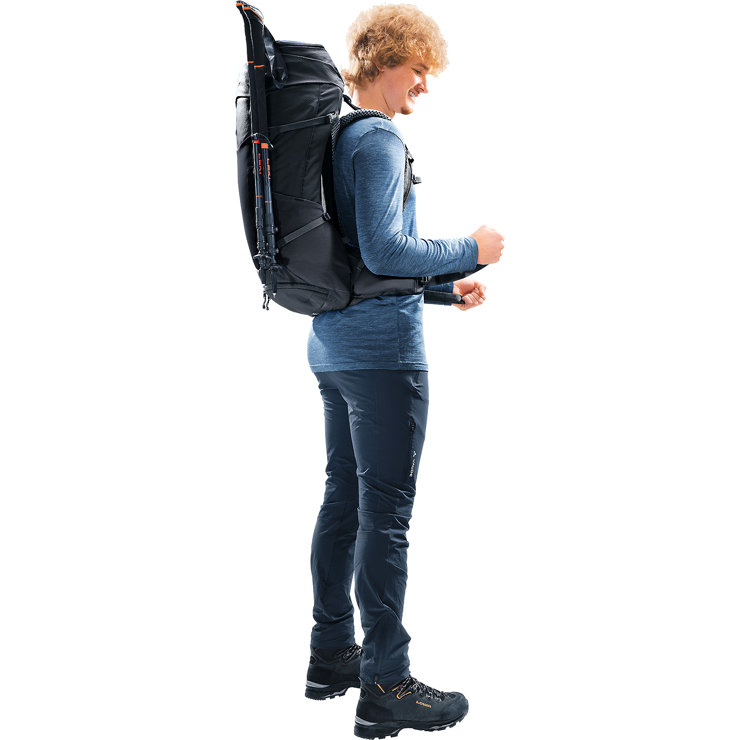 Unisex Deuter Schwarz Futura Pro 36 7000 - Rucksack