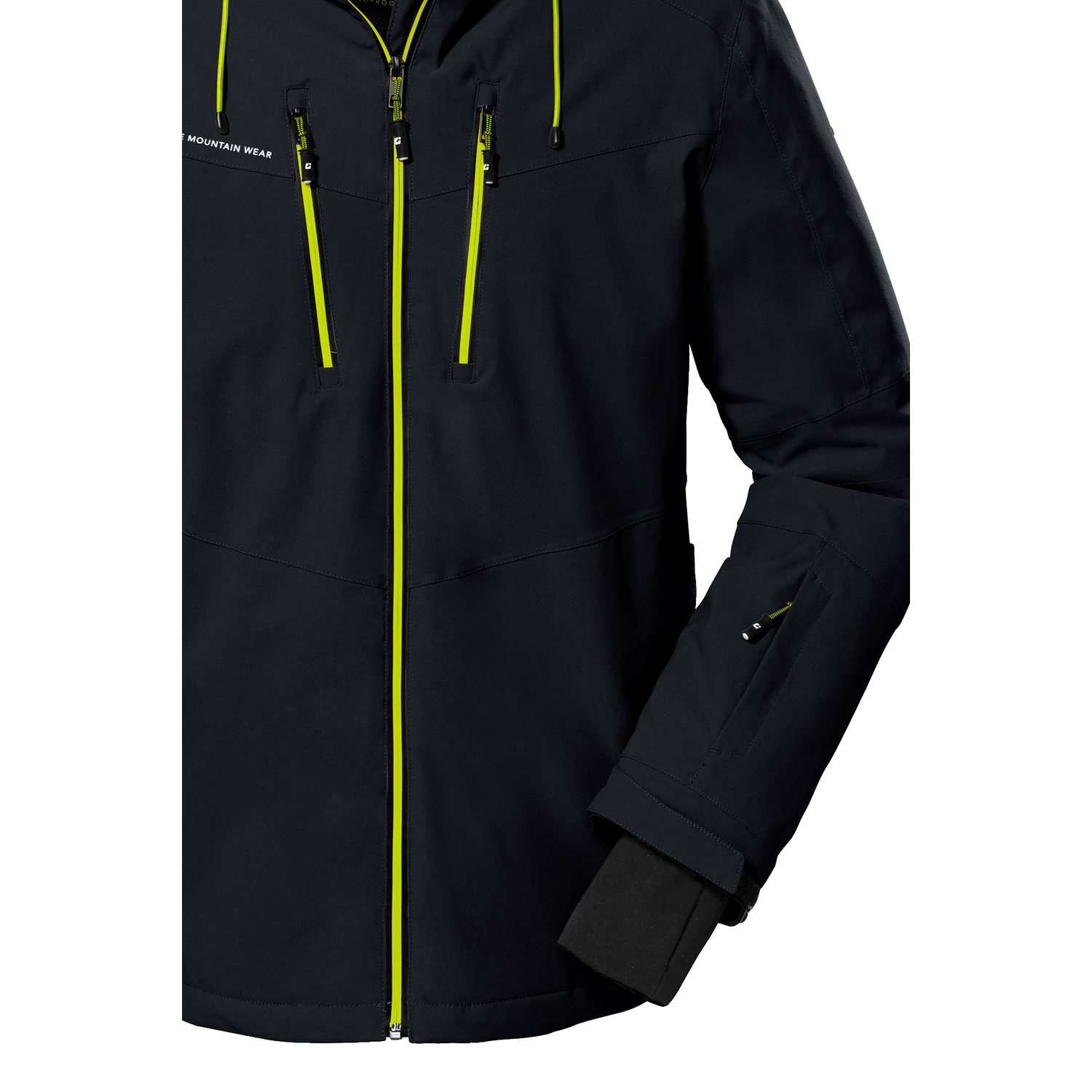 Herren killtec Schwarz KSW 44 MN SKI JCKT 00200 4XL Funktionsjacke