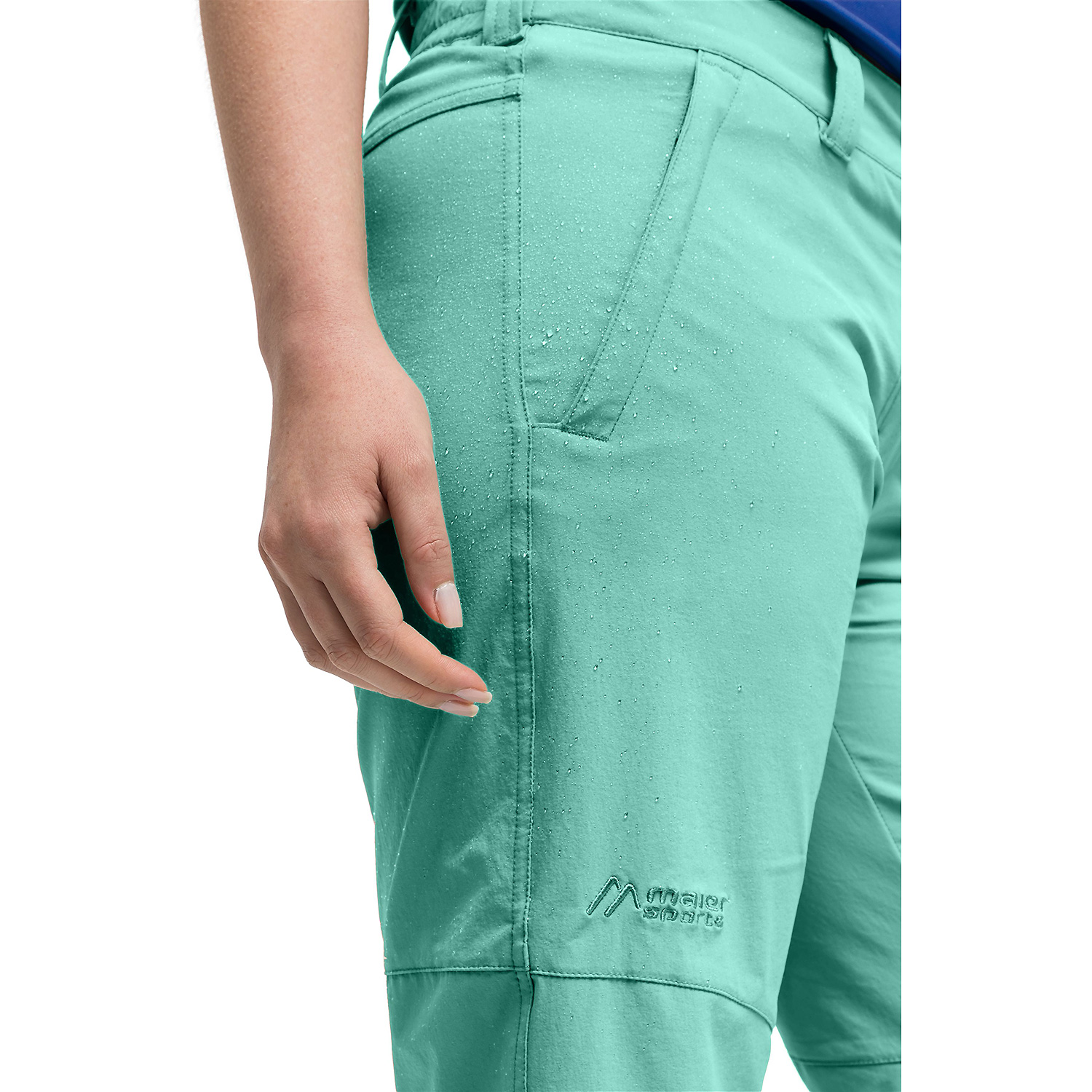 Damen Maier Sports Grün Lawa M20395 44 Bermuda