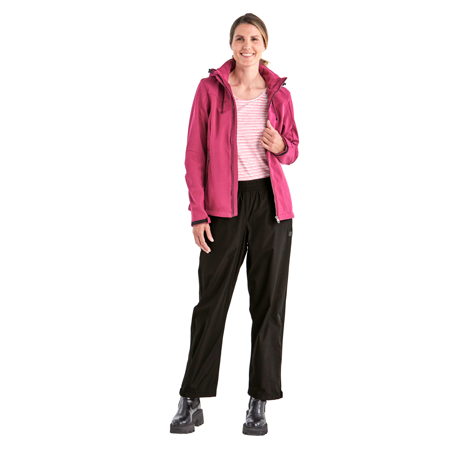 Damen killtec Schwarz Tira 00200 44 Regenhose