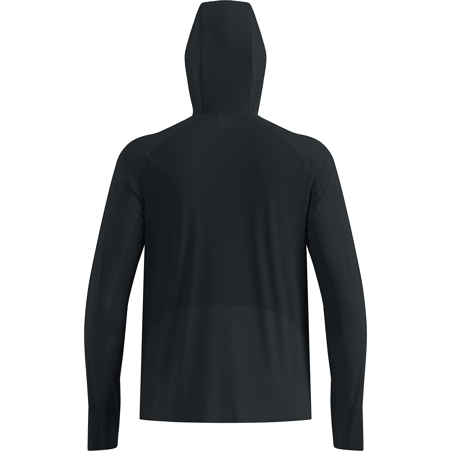 Herren Odlo Schwarz X-ALP Kapuzensweat