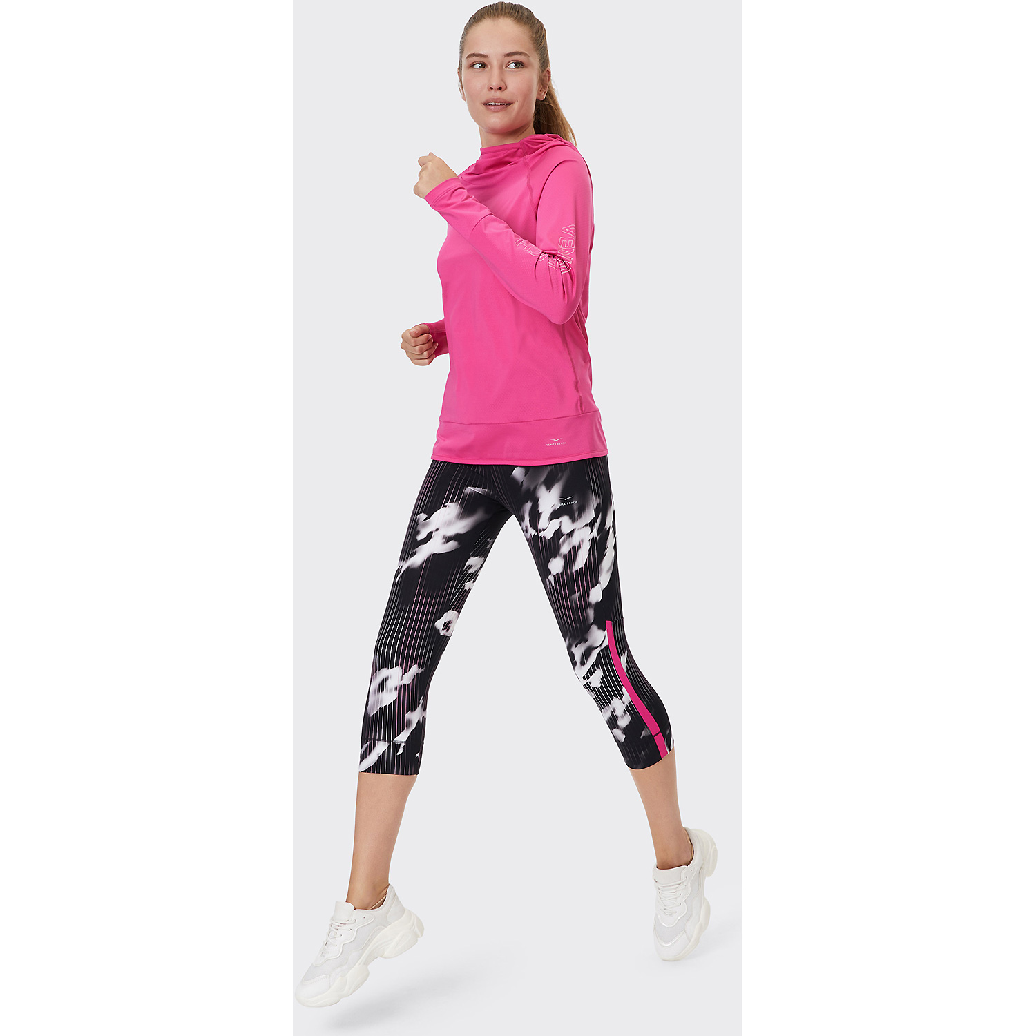 Damen Venice Beach Pink VB_Minka DSM 01 Longsleeve 594 M Shirt