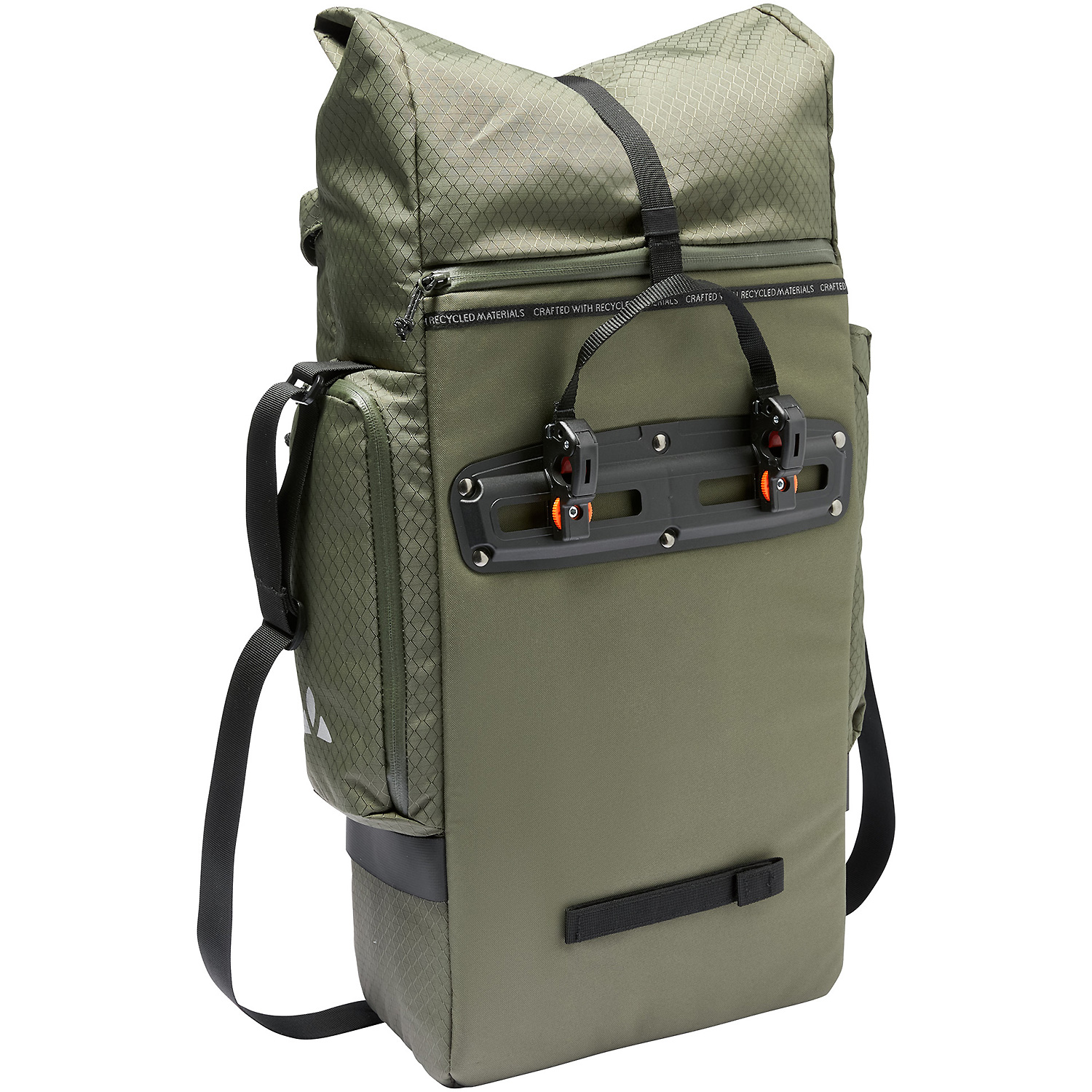 Unisex VauDe Khaki Cyclist Back SIngle 161 - Fahrradtasche