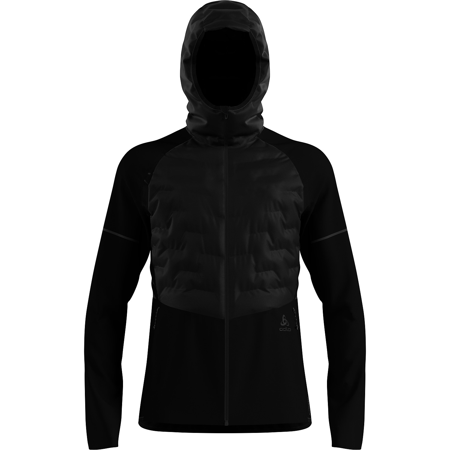 Herren Odlo Dunkelgrau ZEROWEIGHT INSULATOR Funktionsjacke