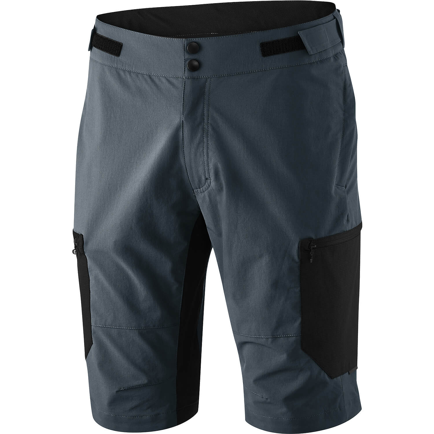 Herren Gonso Nachtschwarz Adventure Shorts Cargo M Sporthose