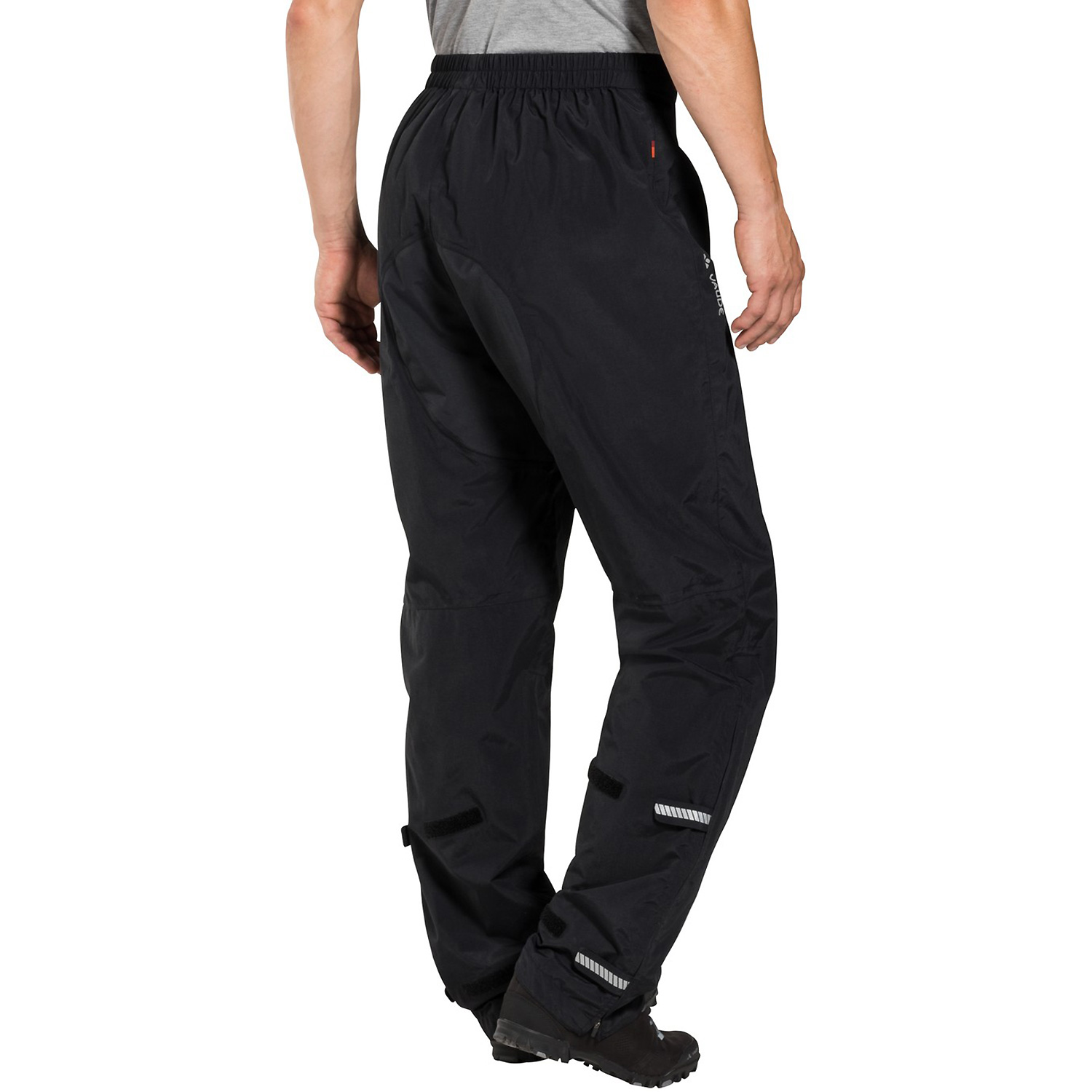 Herren Vaude Schwarz MENS YARAS RAIN PANTS III Regenhose