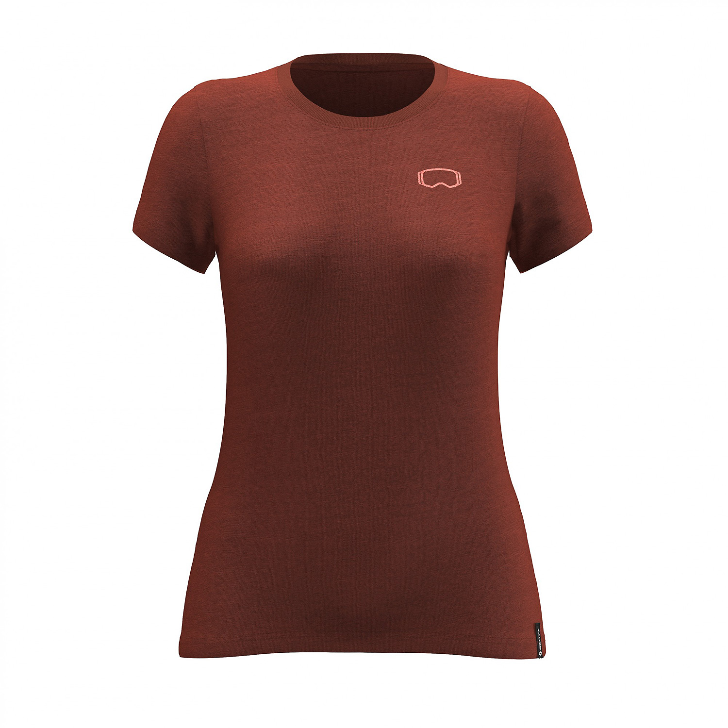 Damen Scott Bordeaux SCOTT Tee W's 20 Graphic slub s/sl Shirt