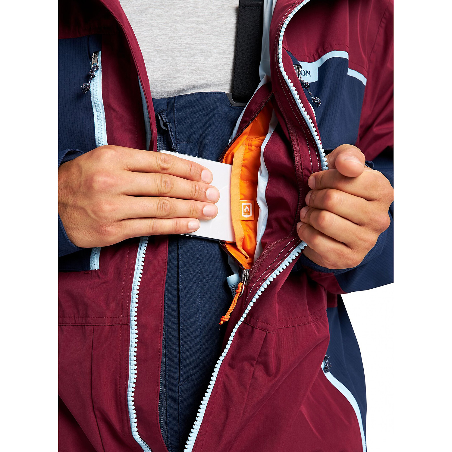 Herren Burton Blau