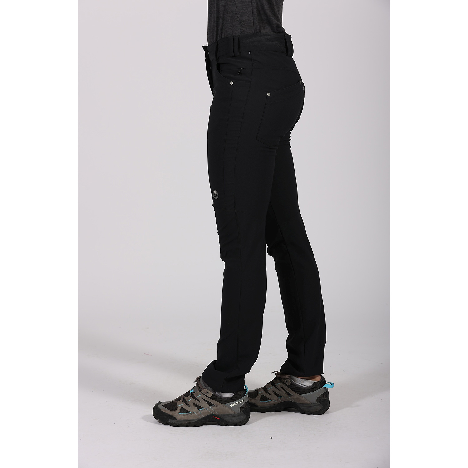 Damen Maul Sport Schwarz Florenz II - lange Hose elasti 36 18 Hose