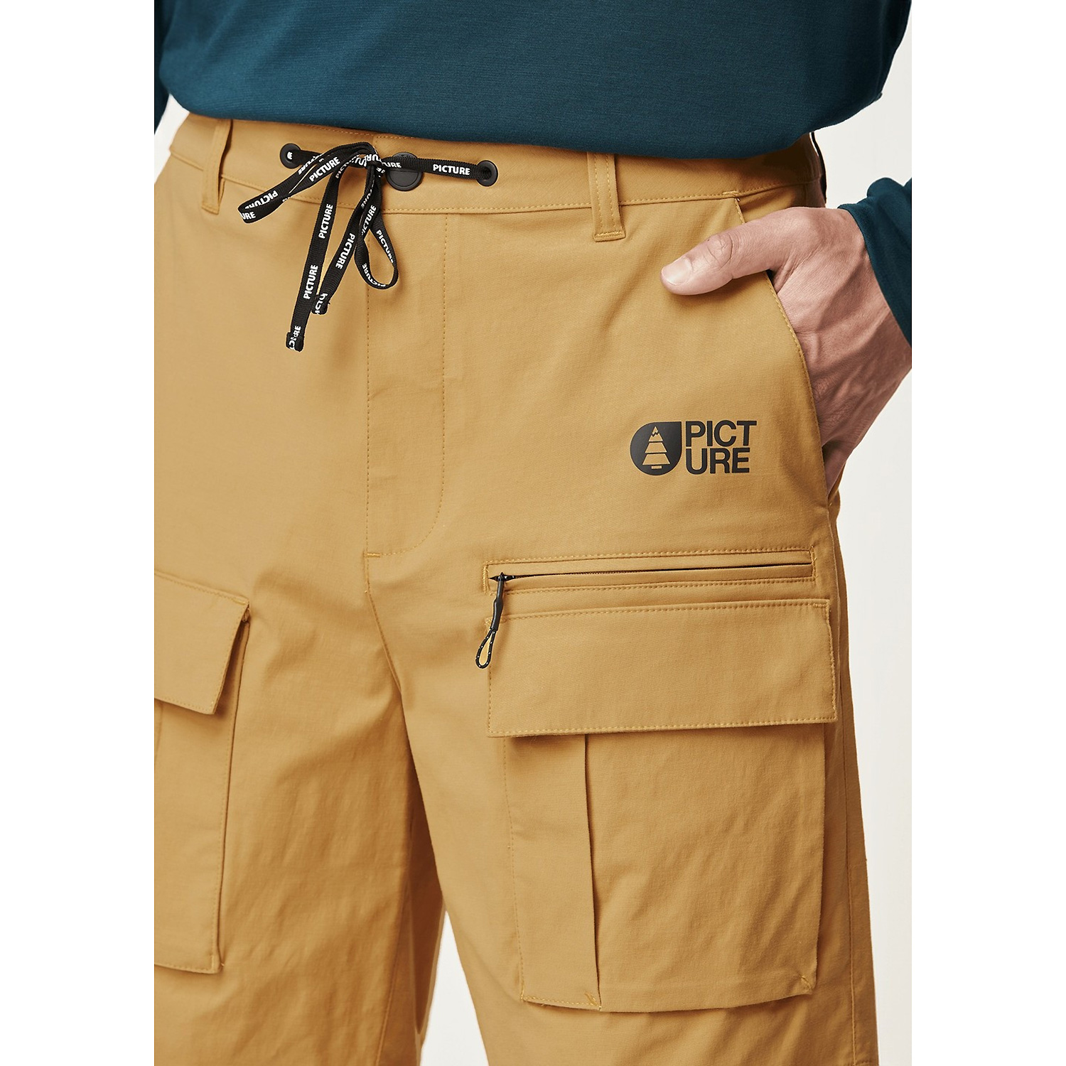 Herren Picture Gelb Short