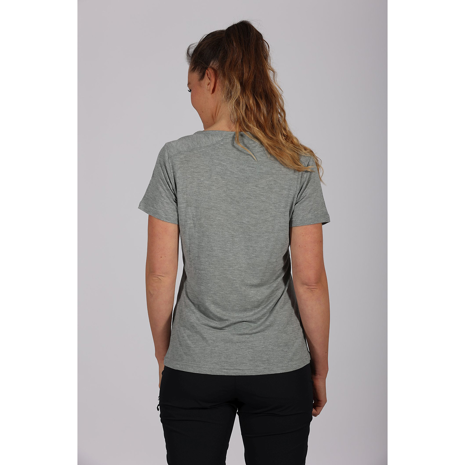 Damen Maul Sport Grau Hochalm 4XT-SP - 1/1 Bluse uni 32 44 Bluse