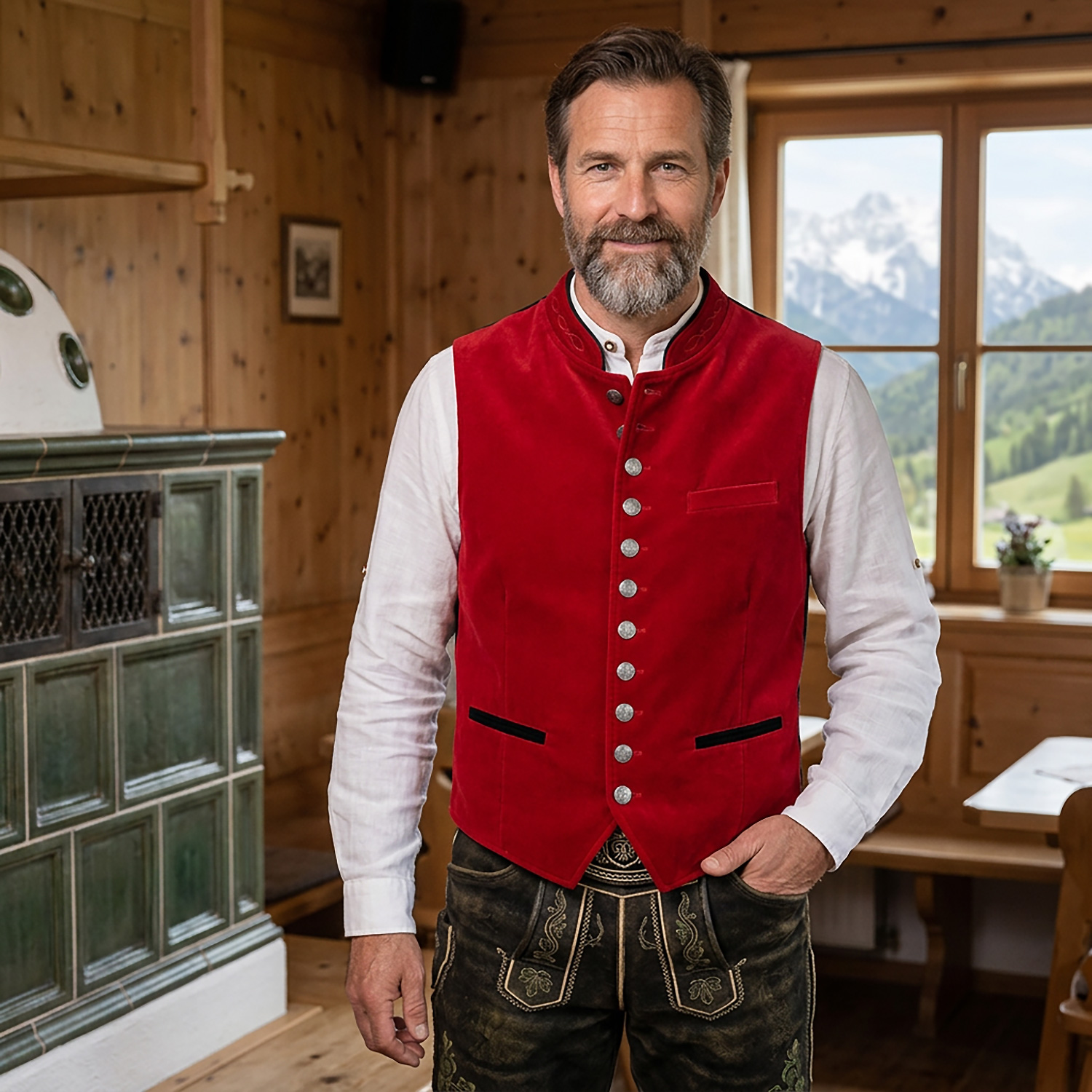 Herren Wiesnkönig Rot