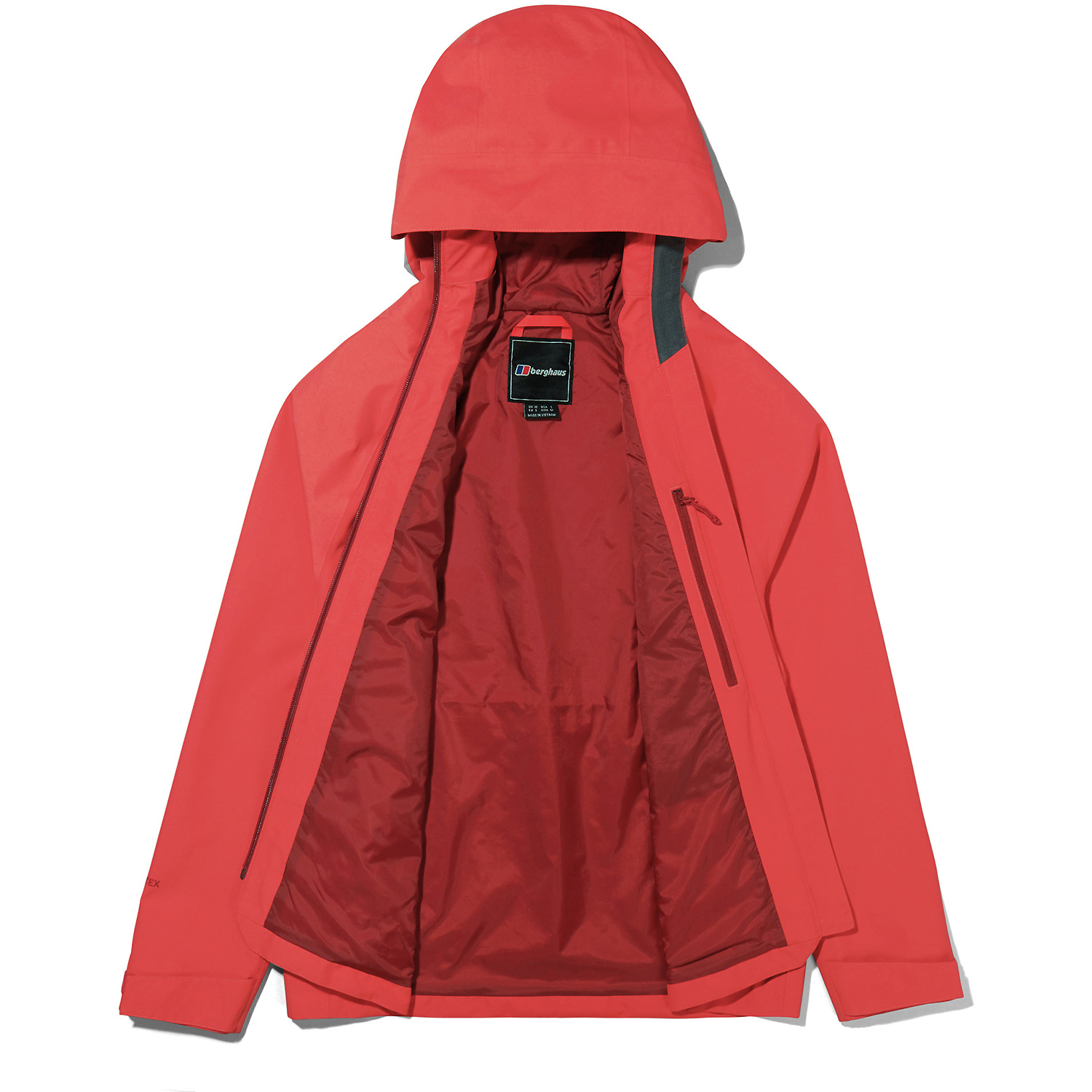 Damen Berghaus Rot