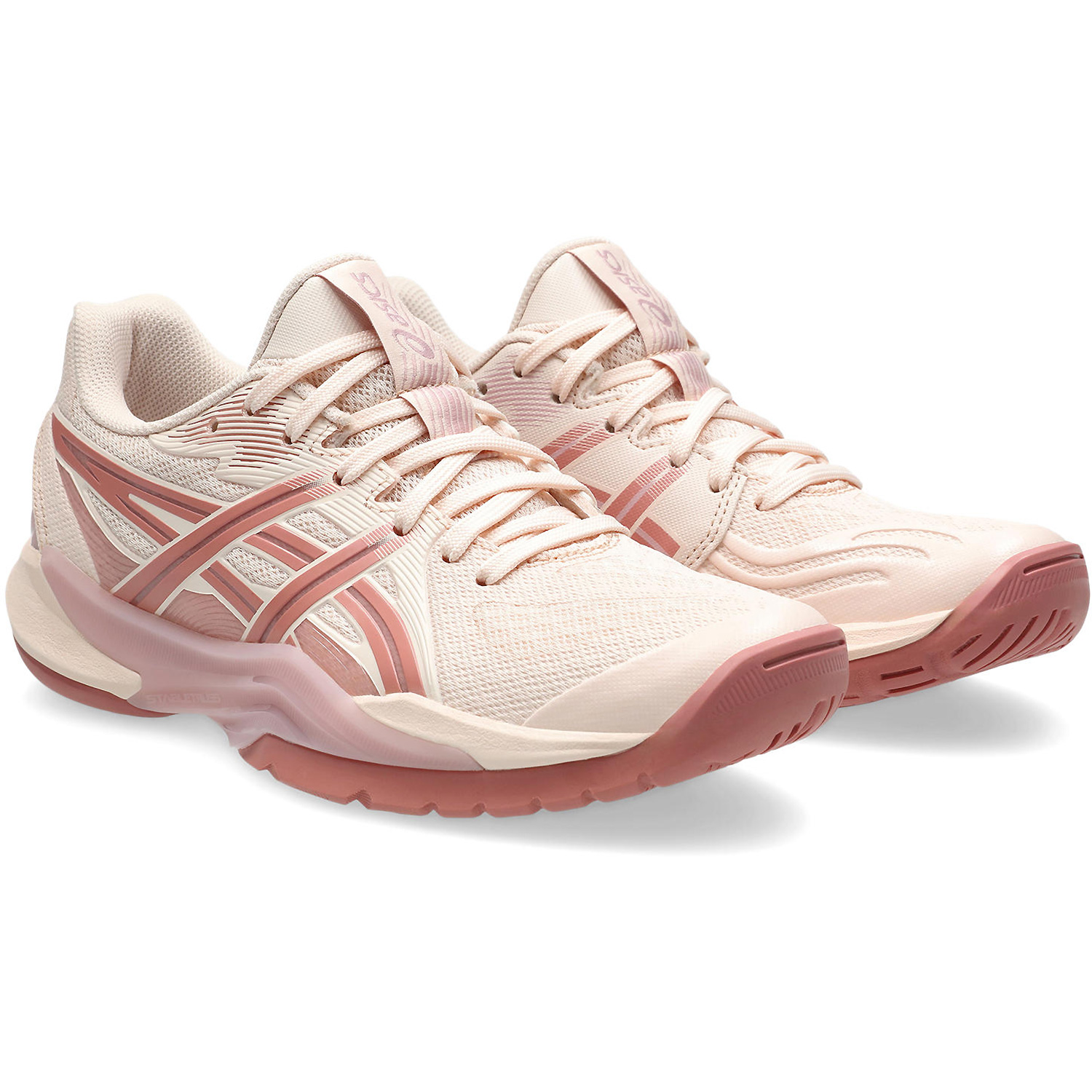 Damen Asics Lachs POWERBREAK FF 700 8 Handballschuh