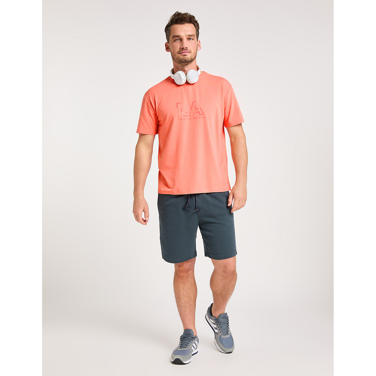 Herren Venice Beach Rot
