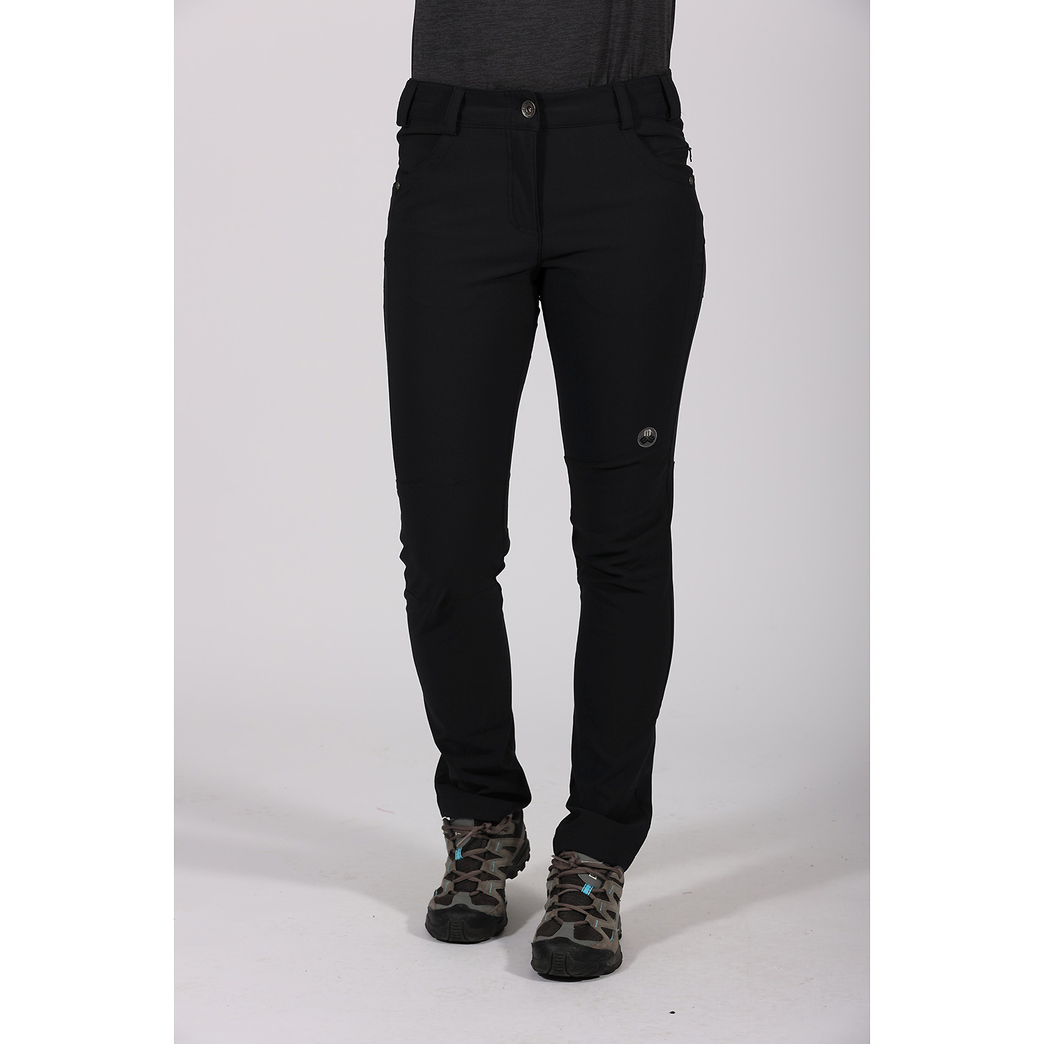 Damen Maul Sport Schwarz Florenz II - lange Hose elasti 36 18 Hose