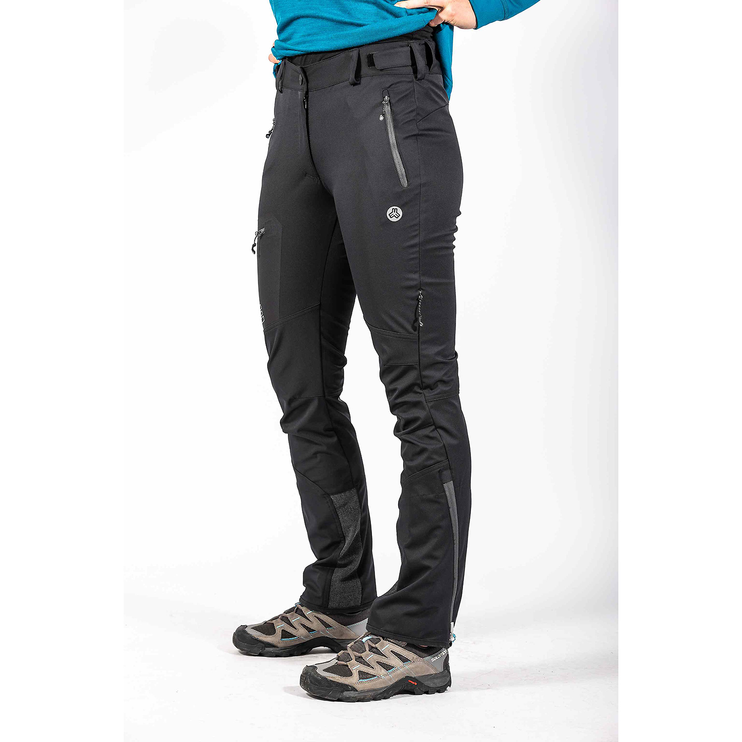 Damen Maul Sport Schwarz Brixen 2.0 - Strickfleecejacke 86 42 Unterjacke