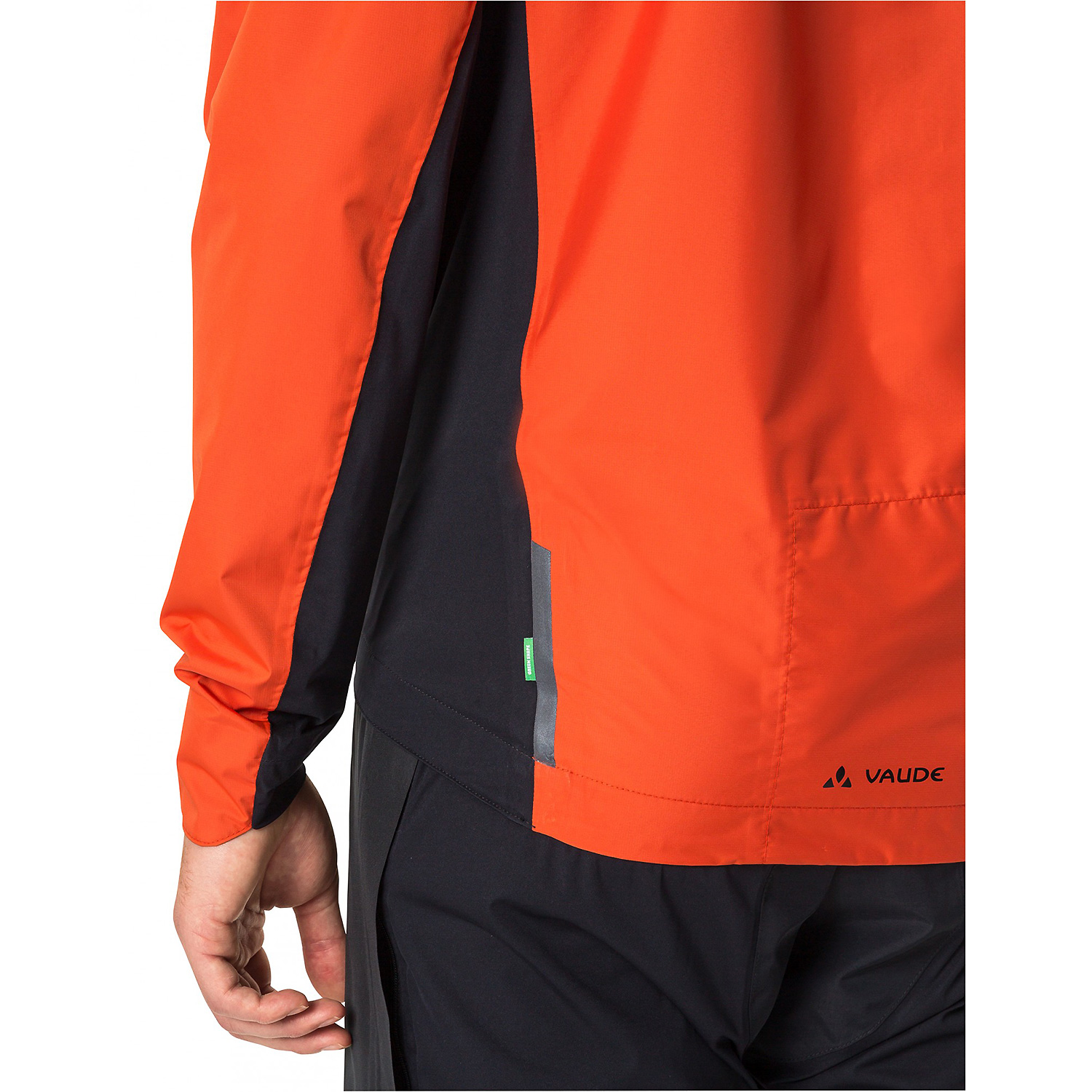 Herren VauDe Rot Me Kuro Rain Jacket 281 L Funktionsjacke