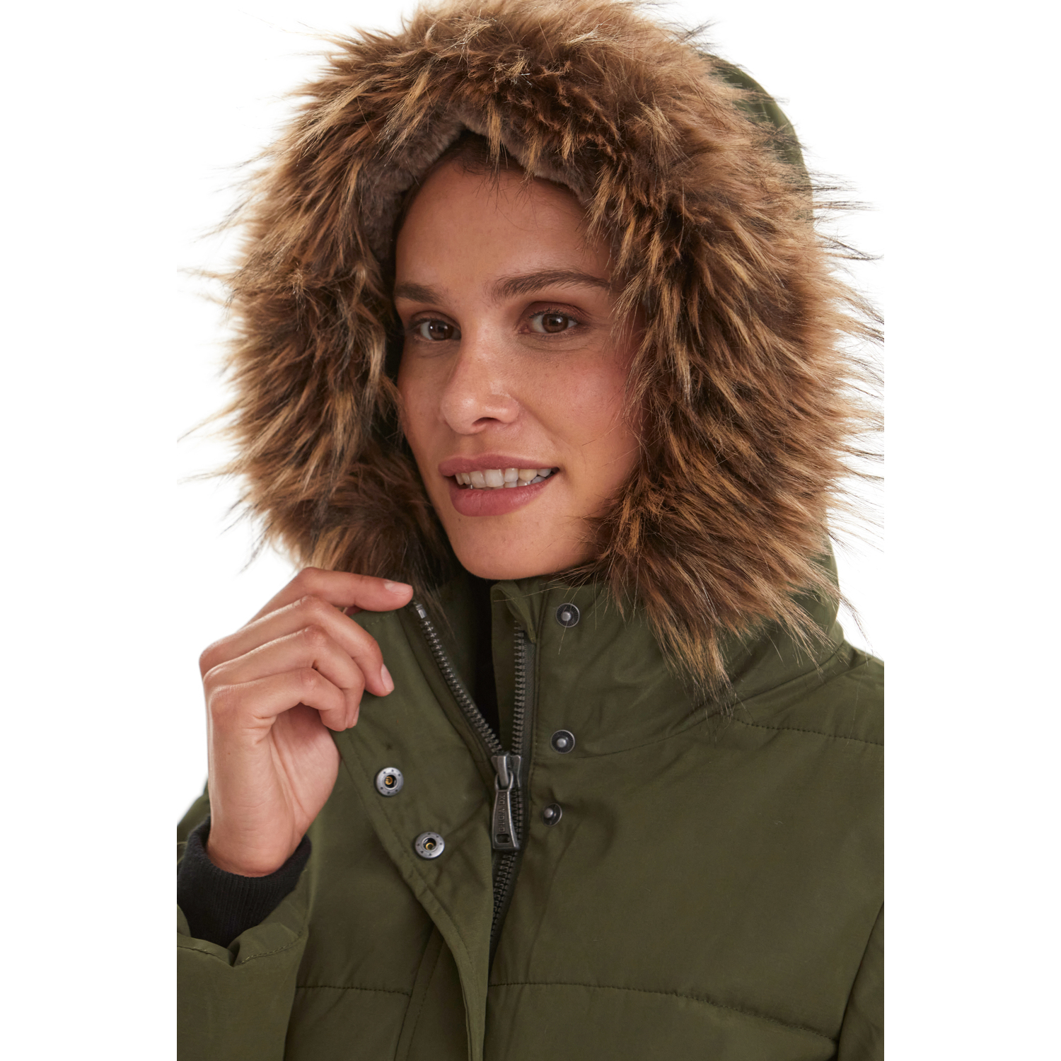 Damen G.I.G.A. DX by killtec Dunkeloliv GW 18 WMN QLTD PRK 00756 34 Mantel