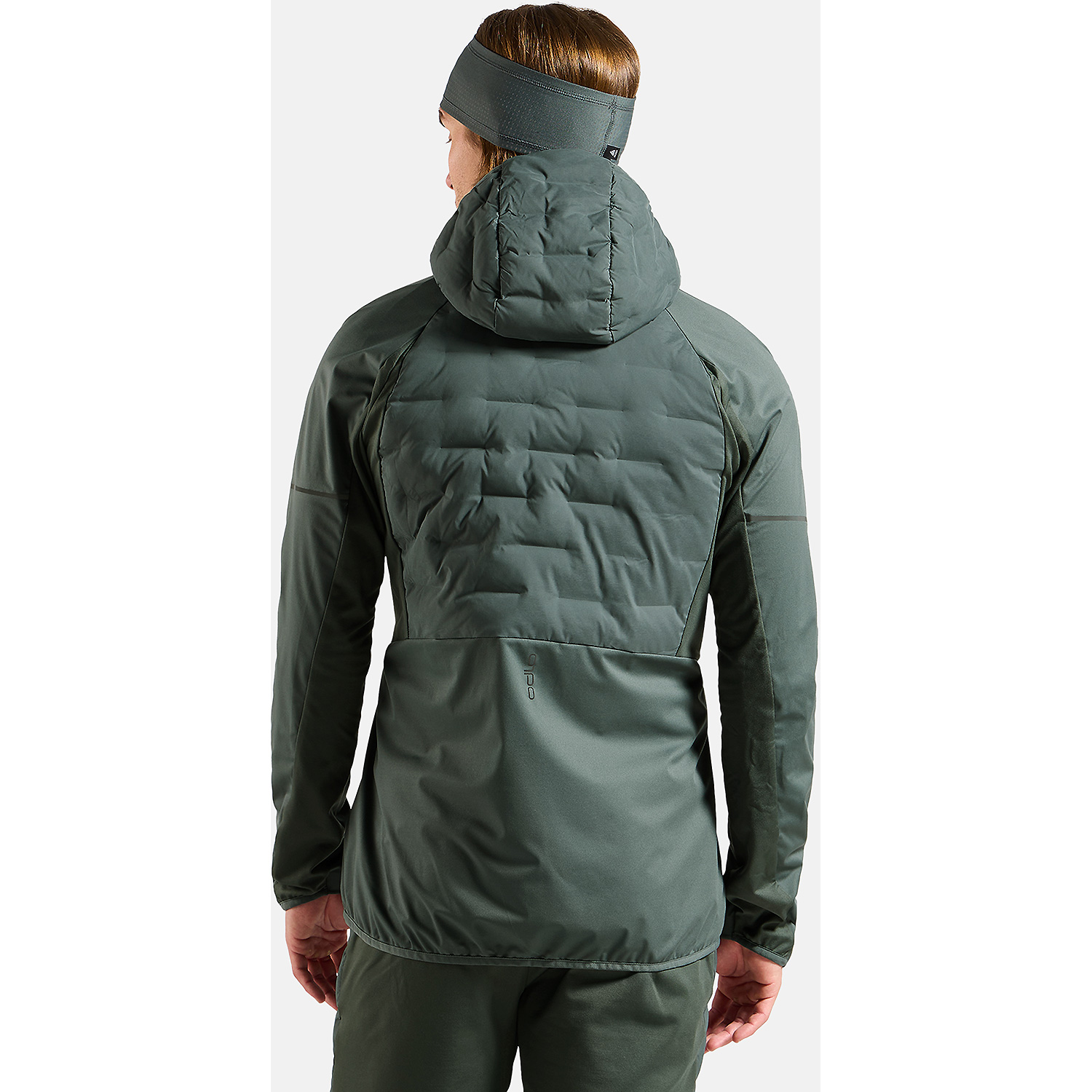 Herren Odlo Grau ZEROWEIGHT INSULATOR Funktionsjacke