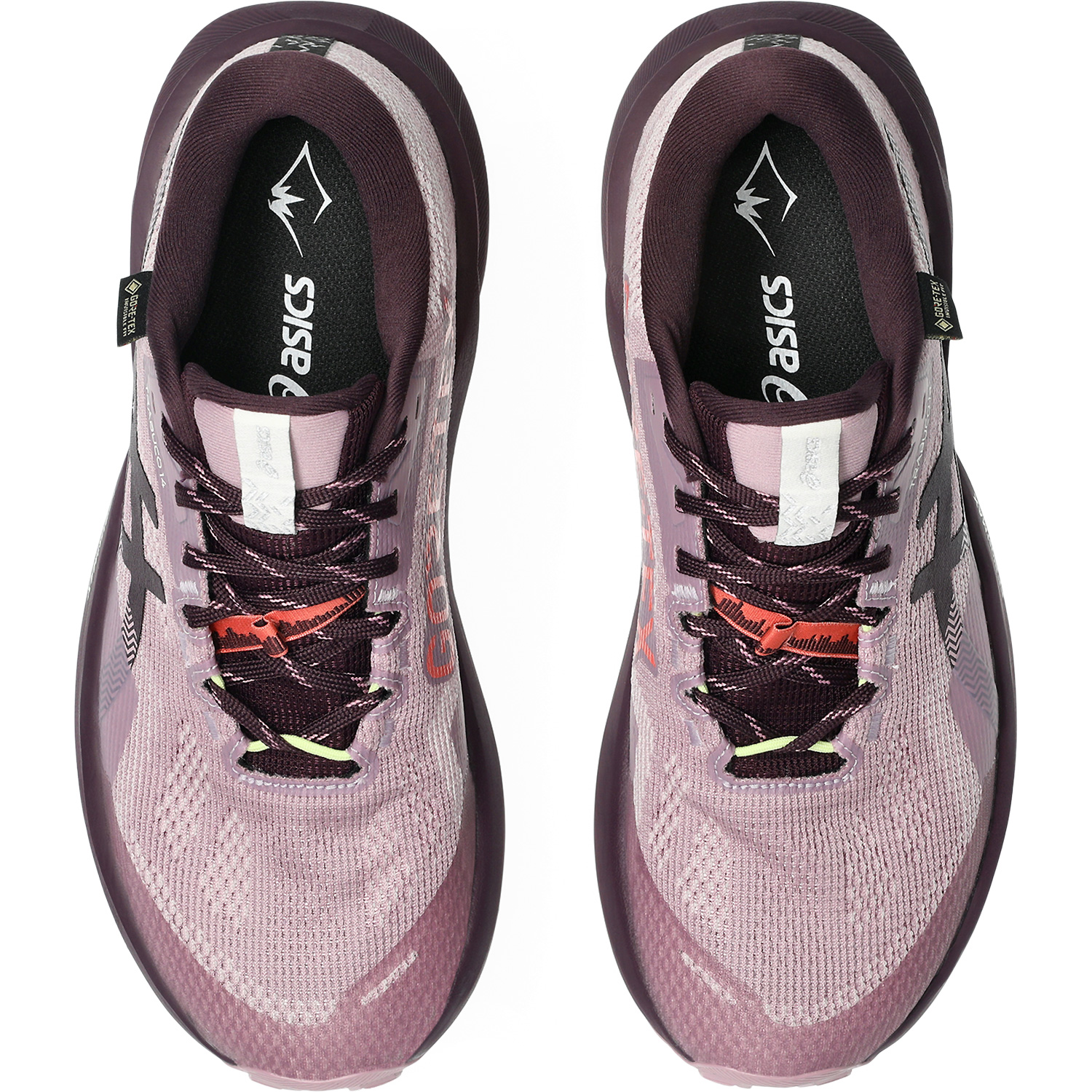 Damen Asics Violett