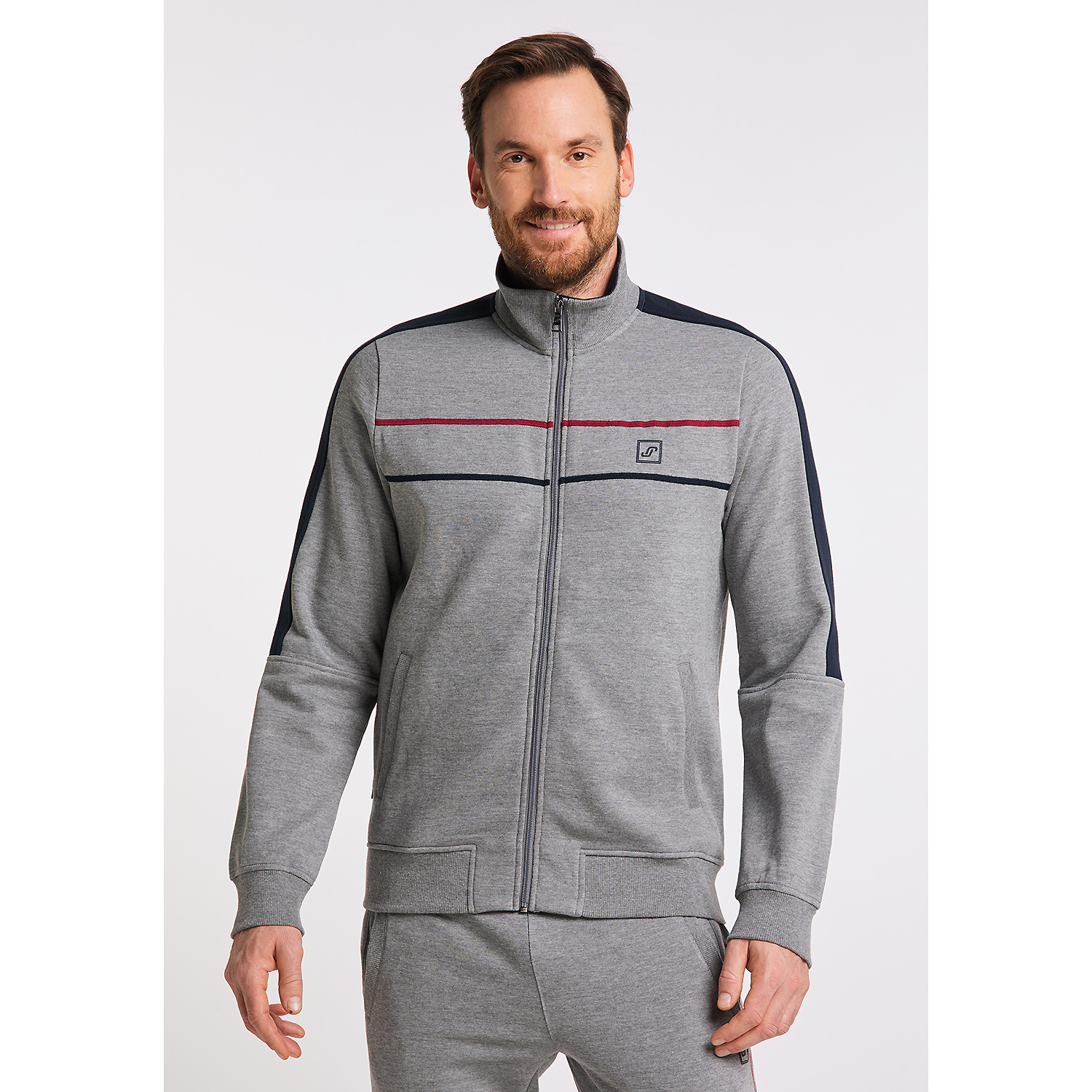 Herren Joy Grau PHIL Jacke 20017 56 Unterjacke