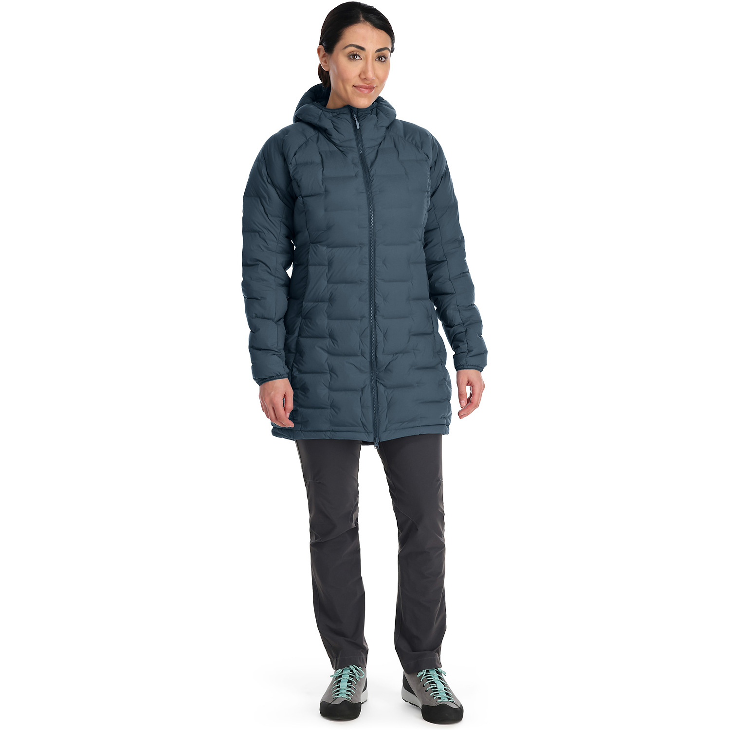 Damen Rab Blau W CUBIT STRETCH DOWN PARKA Jacke