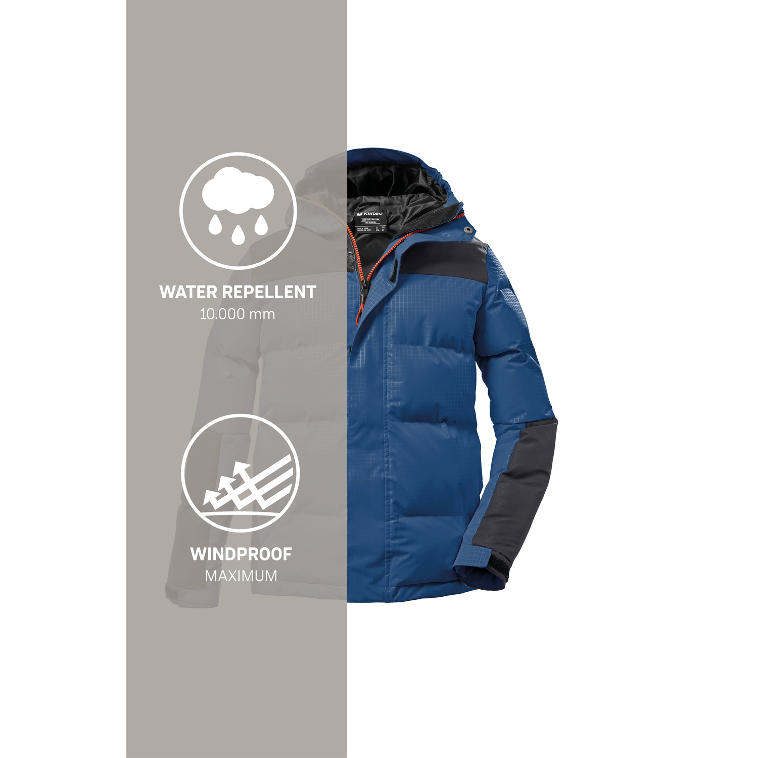 Jungen Kinder killtec Blau KOW 31 BYS QLTD JCKT 00817 176 Funktionsjacke