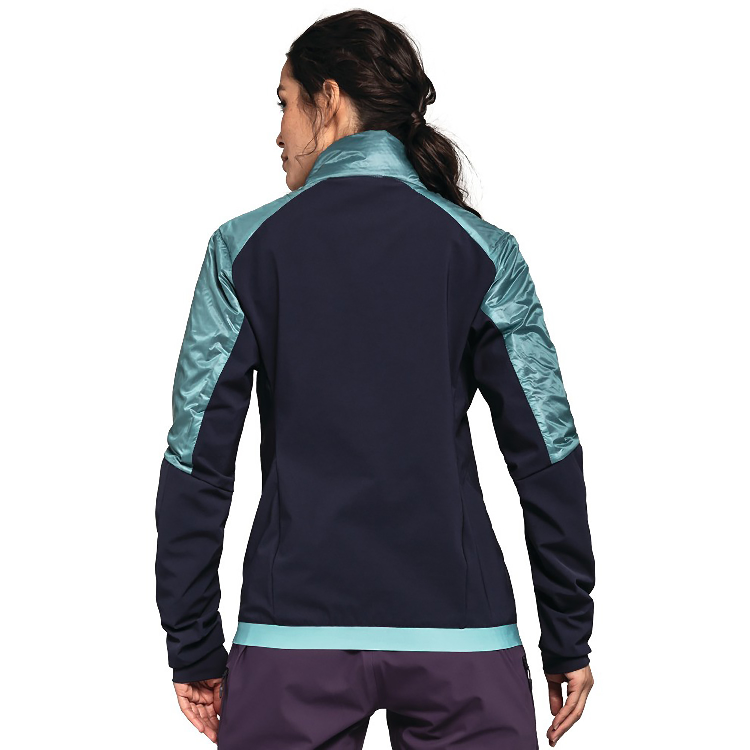 Damen Schöffel Blau Hybrid Jacket Cima Mede L 8375 44 Unterjacke