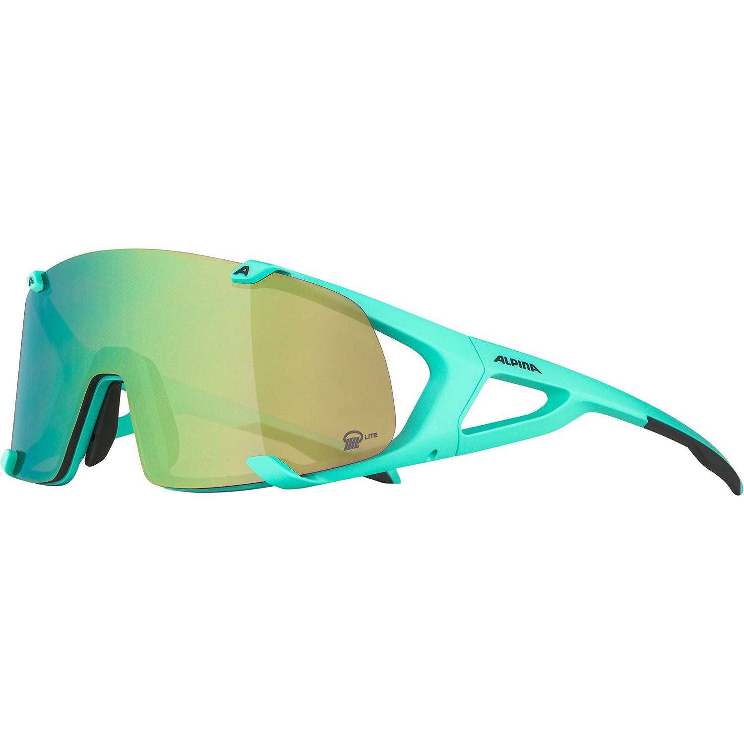 Unisex Alpina Sports Grün HAWKEYE S Q-LITE 71 - Brille