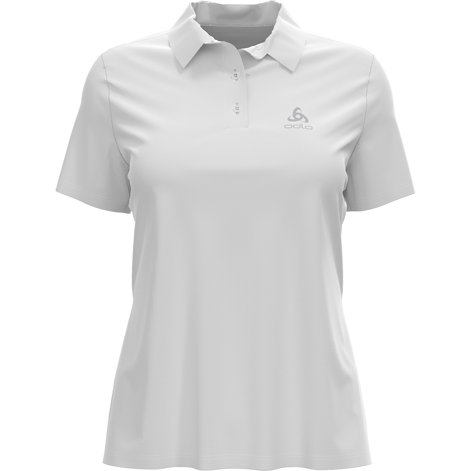Damen Odlo Weiß Polo shirt s/s CARDADA 10000 3XL Polo