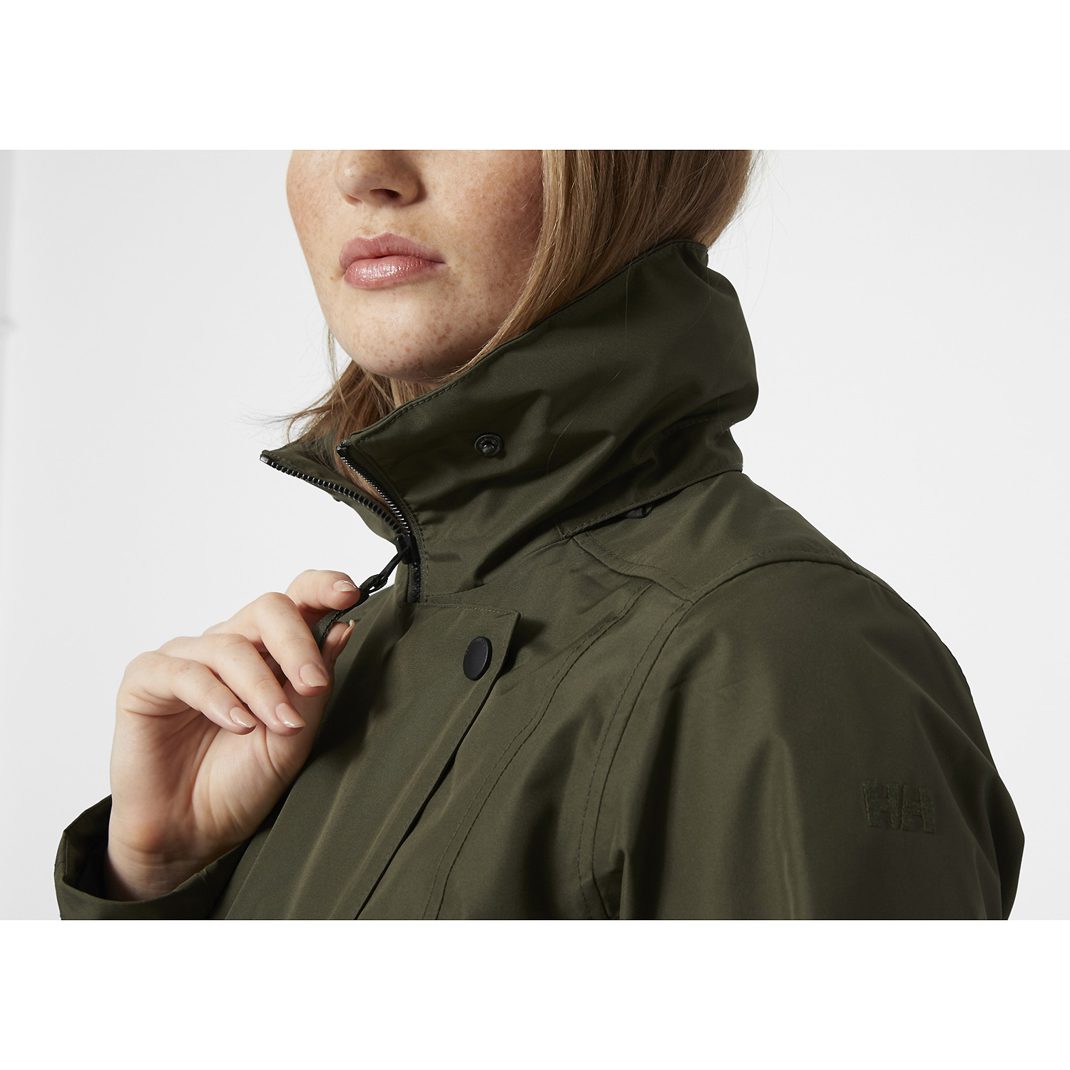 Damen Helly Hansen Grün W WELSEY II TRENCH