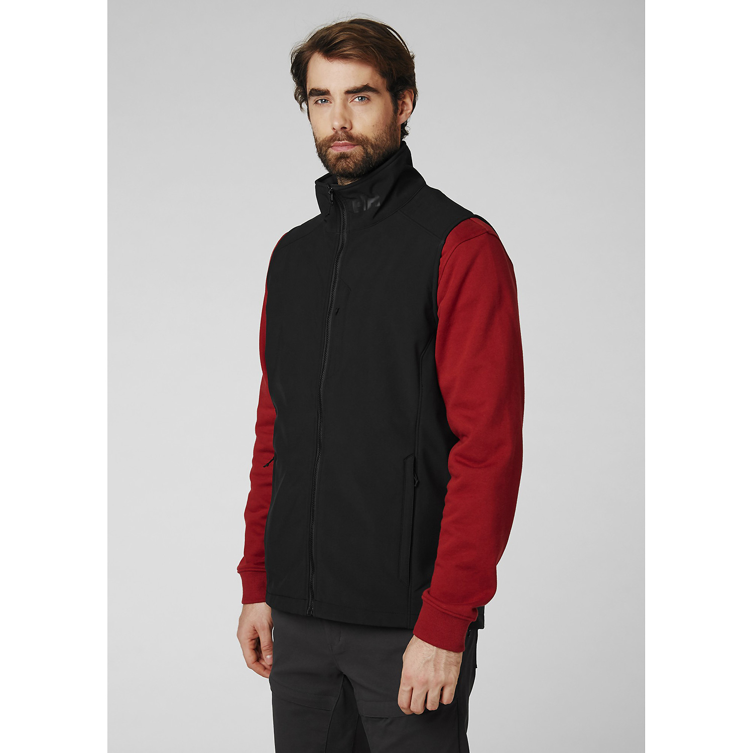 Herren Helly Hansen Schwarz M PARAMOUNT SOFTSHELL VEST