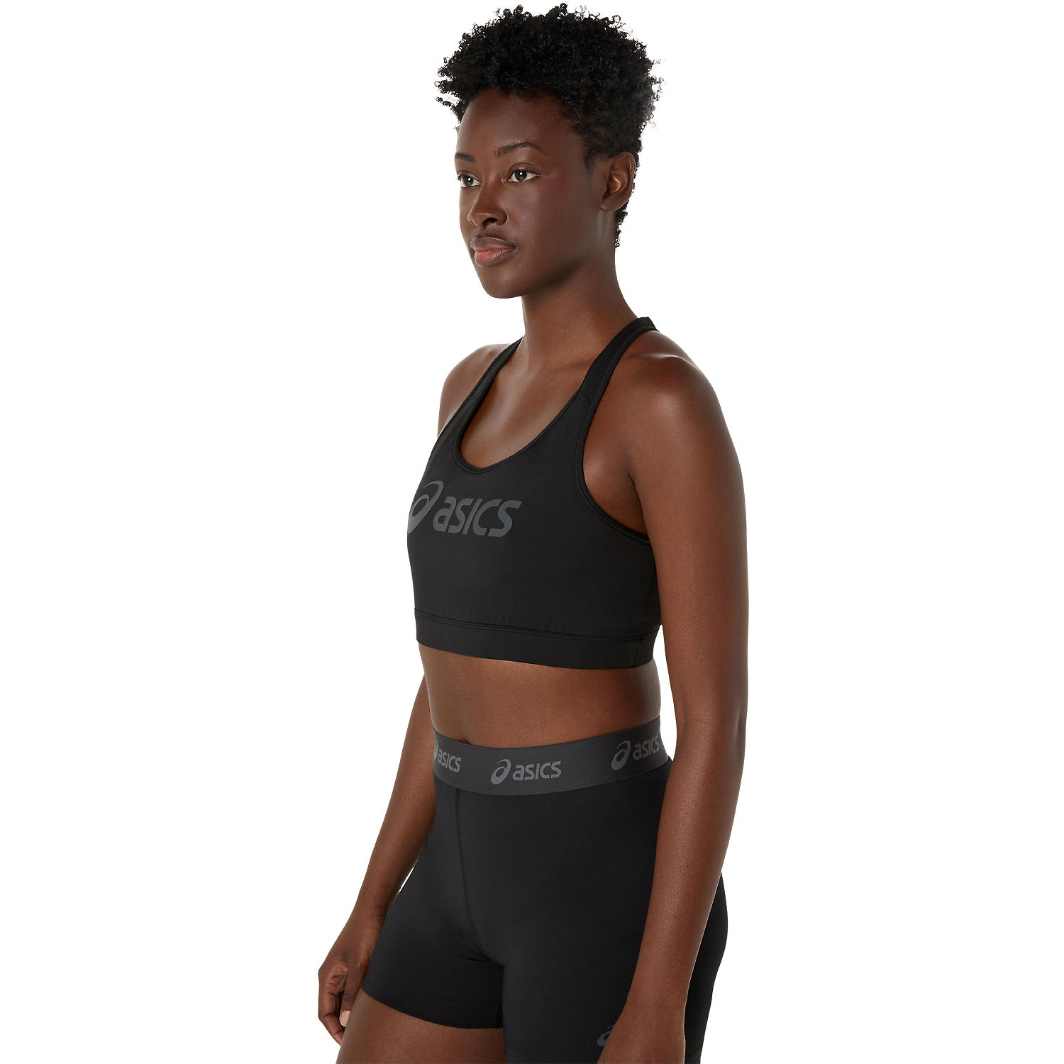 Damen Asics Schwarz