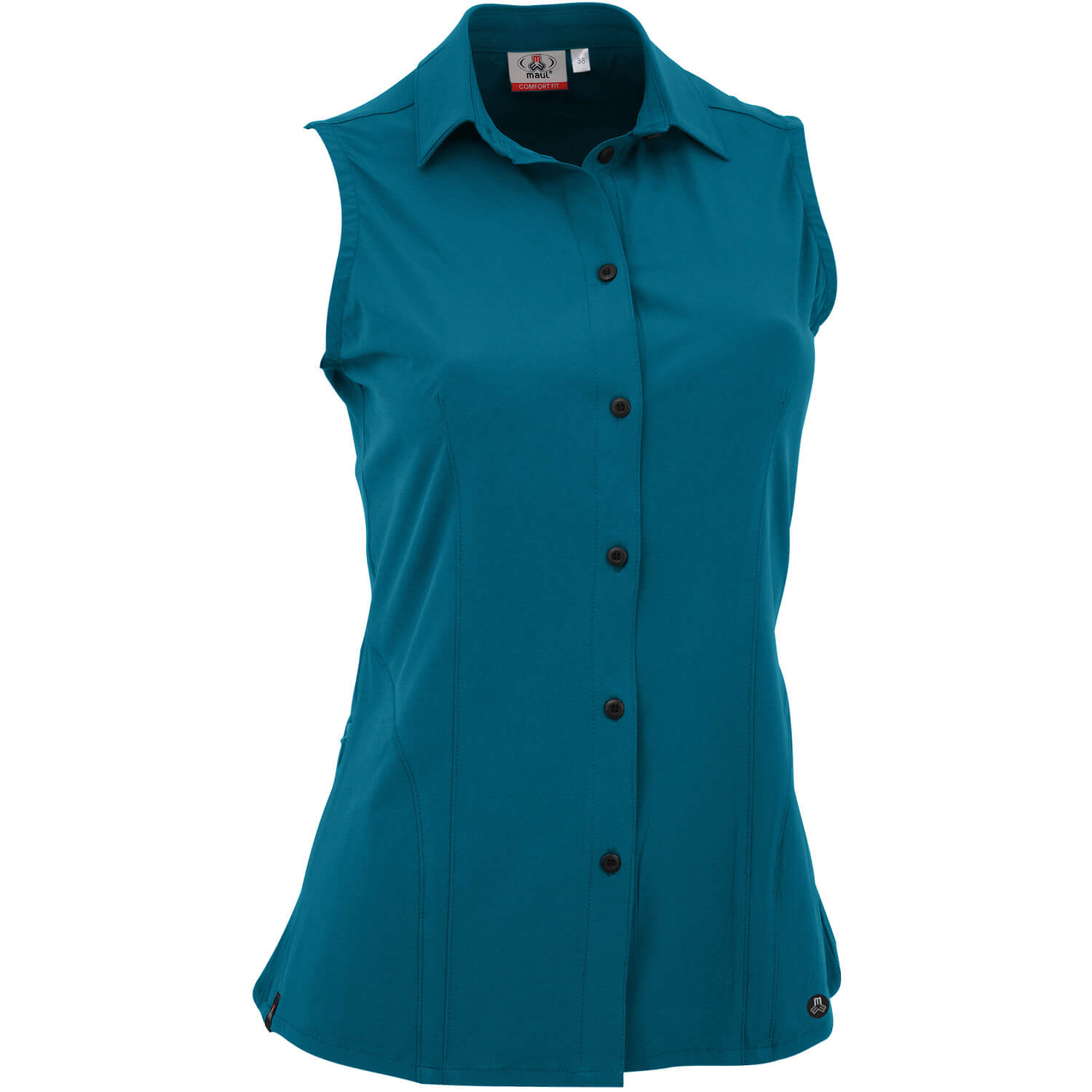 Damen Maul Sport Petrol Rofanspitze 3XT - Blusentop-un 80 36 Bluse