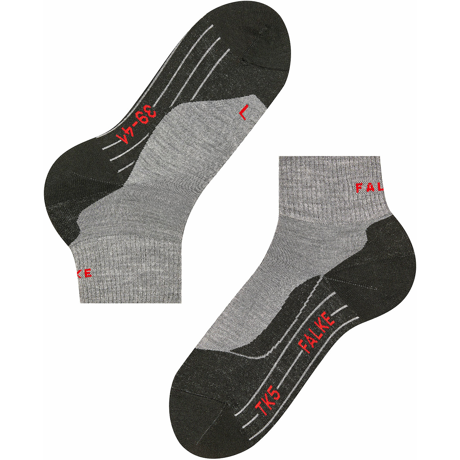 Herren Falke Hellgrau Falke TK5 6416 46-48 Socken