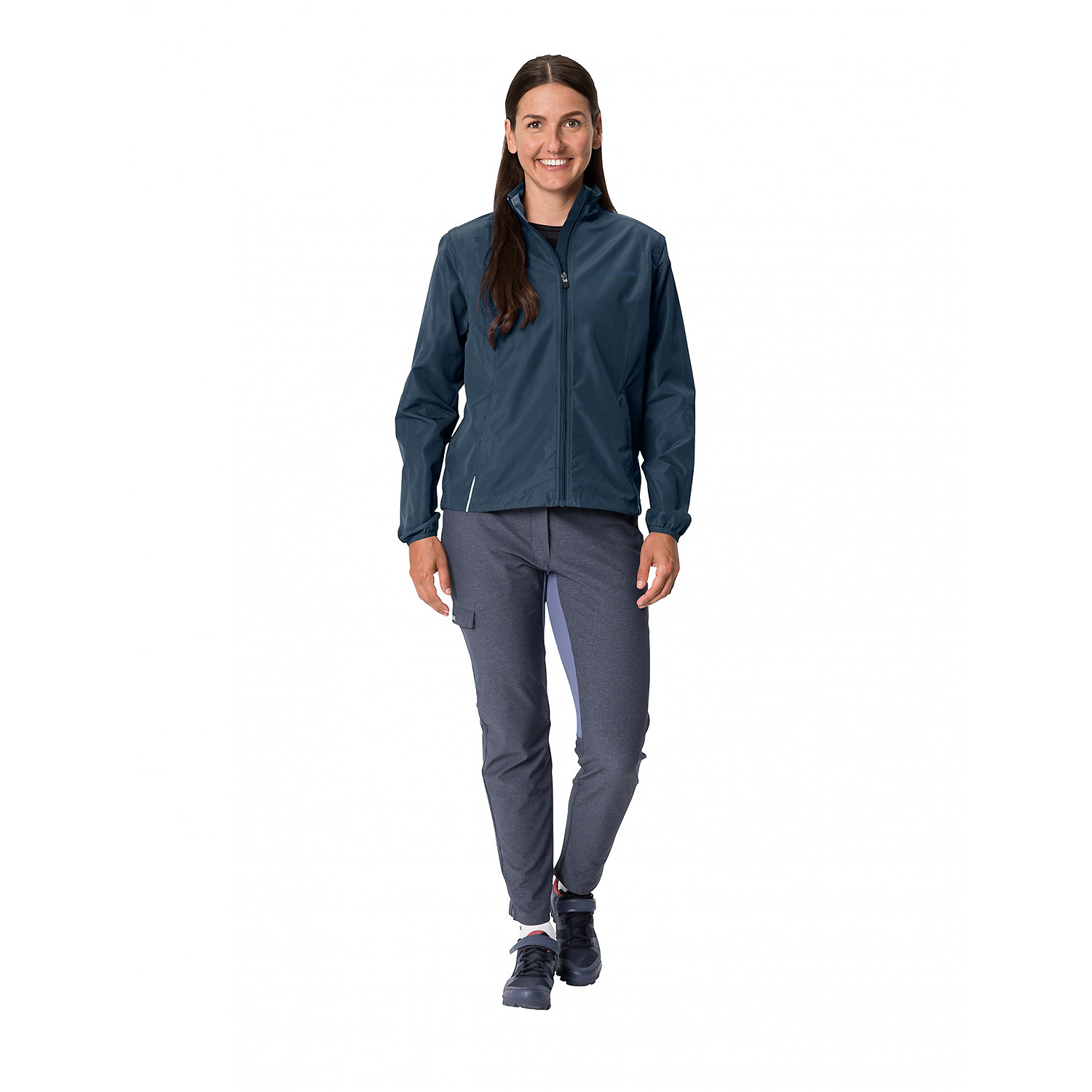 Damen VauDe Blau Me Dundee Classic ZO Jacket 451 XL Funktionsjacke