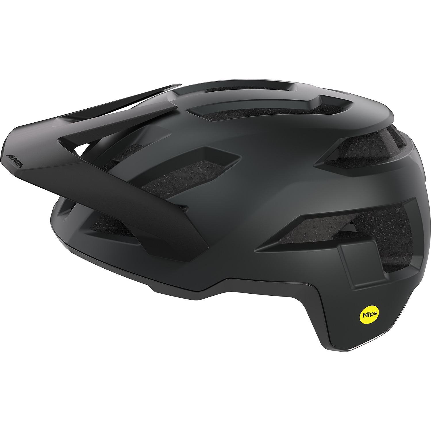 Unisex Alpina Sports Schwarz TAUNUS MIPS 30 52-56 Helm