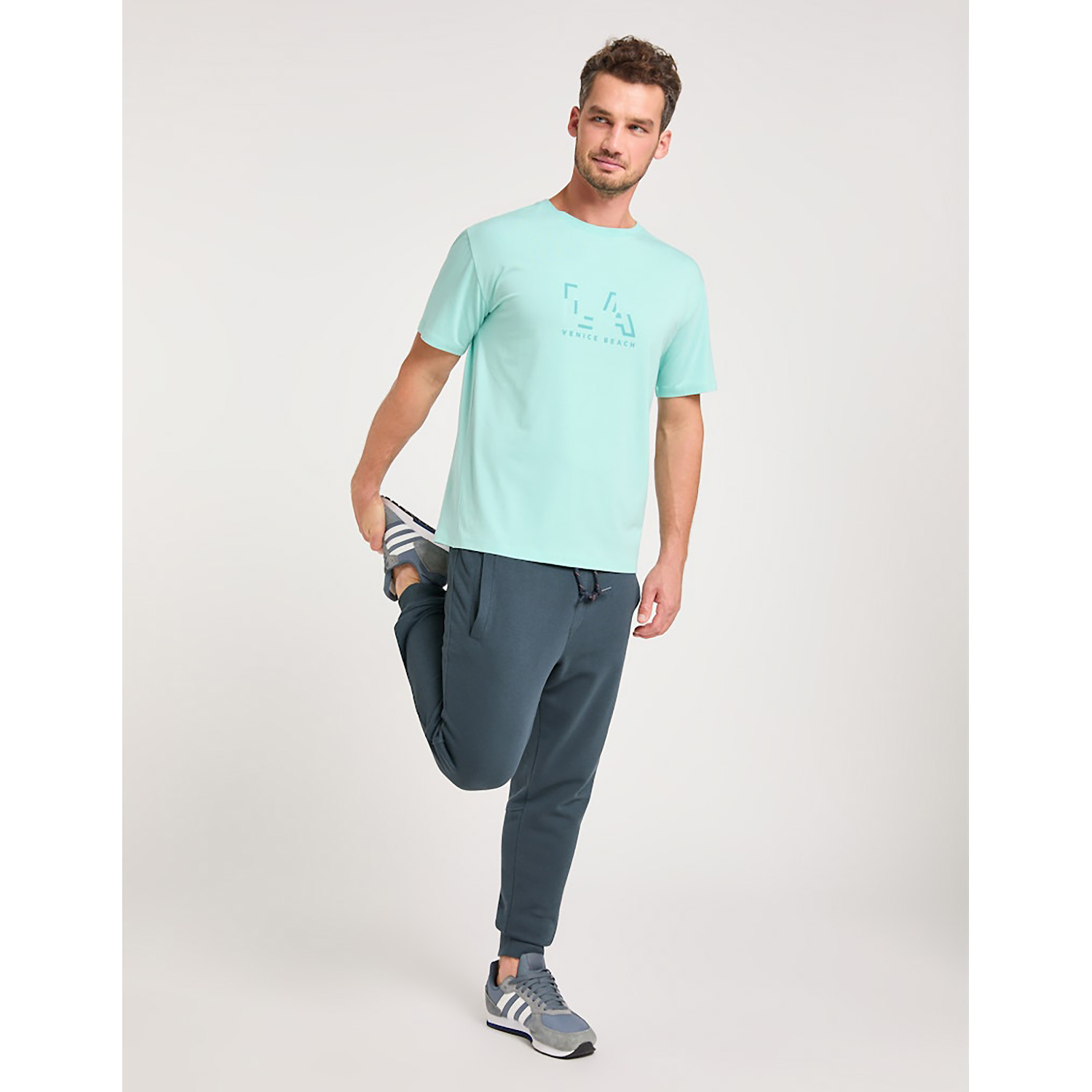 Herren Venice Beach Hellblau VBM_Brett 4011 01 T-Shirt 761 L Shirt
