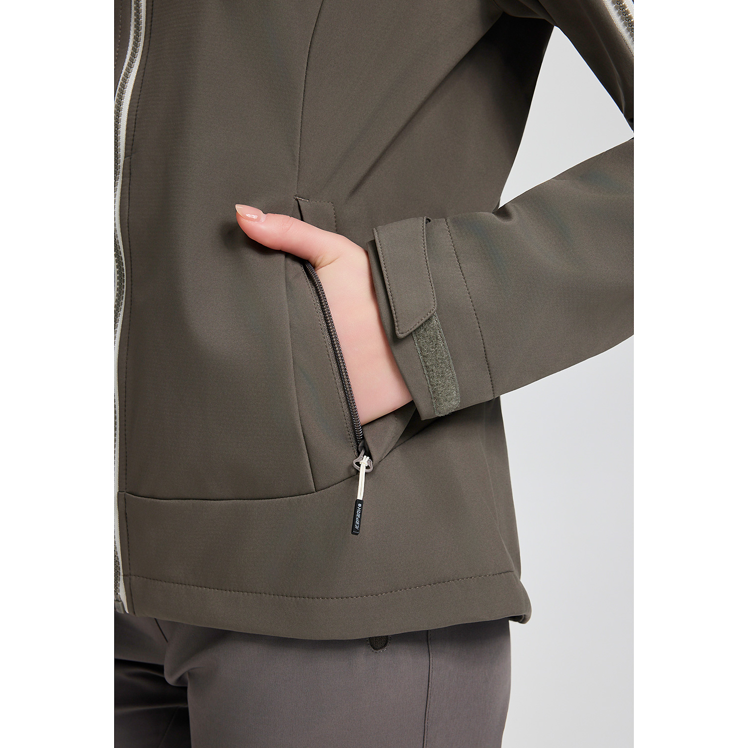 Damen Icepeak Dunkelgrau ICEPEAK BATHGATE 276 38 Funktionsjacke
