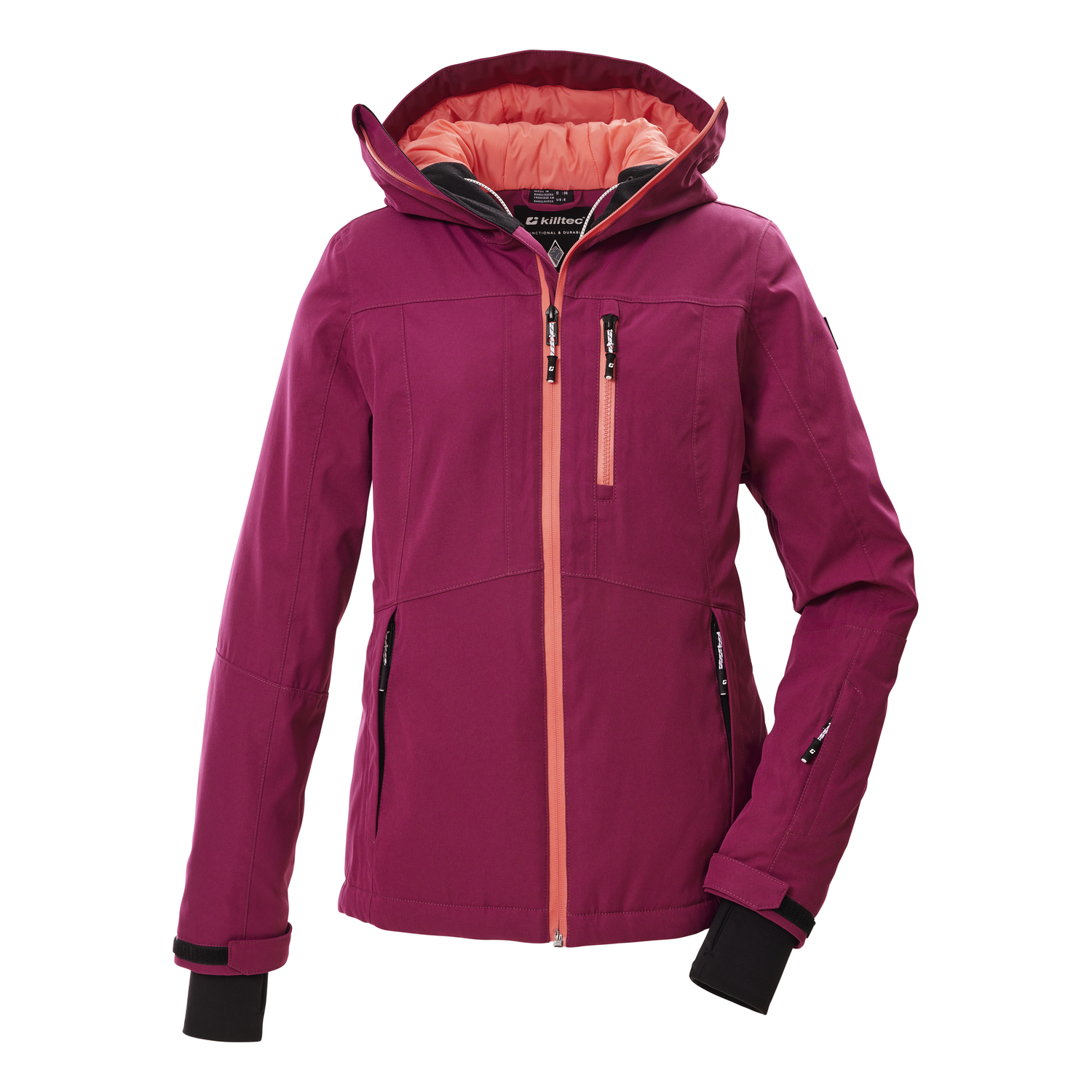 Damen killtec Pink  KSW 276 WMN SKI JCKT
