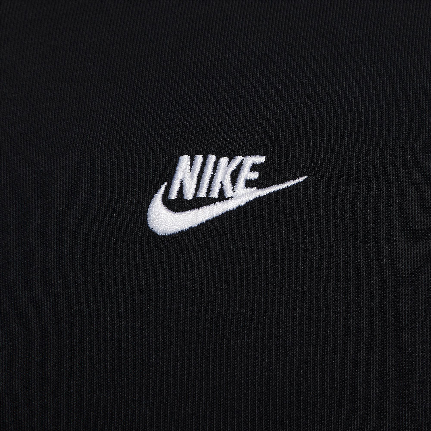 Herren Nike Schwarz M NK CLUB FT FZ HOODIE 010 3XL Kapuzensweat