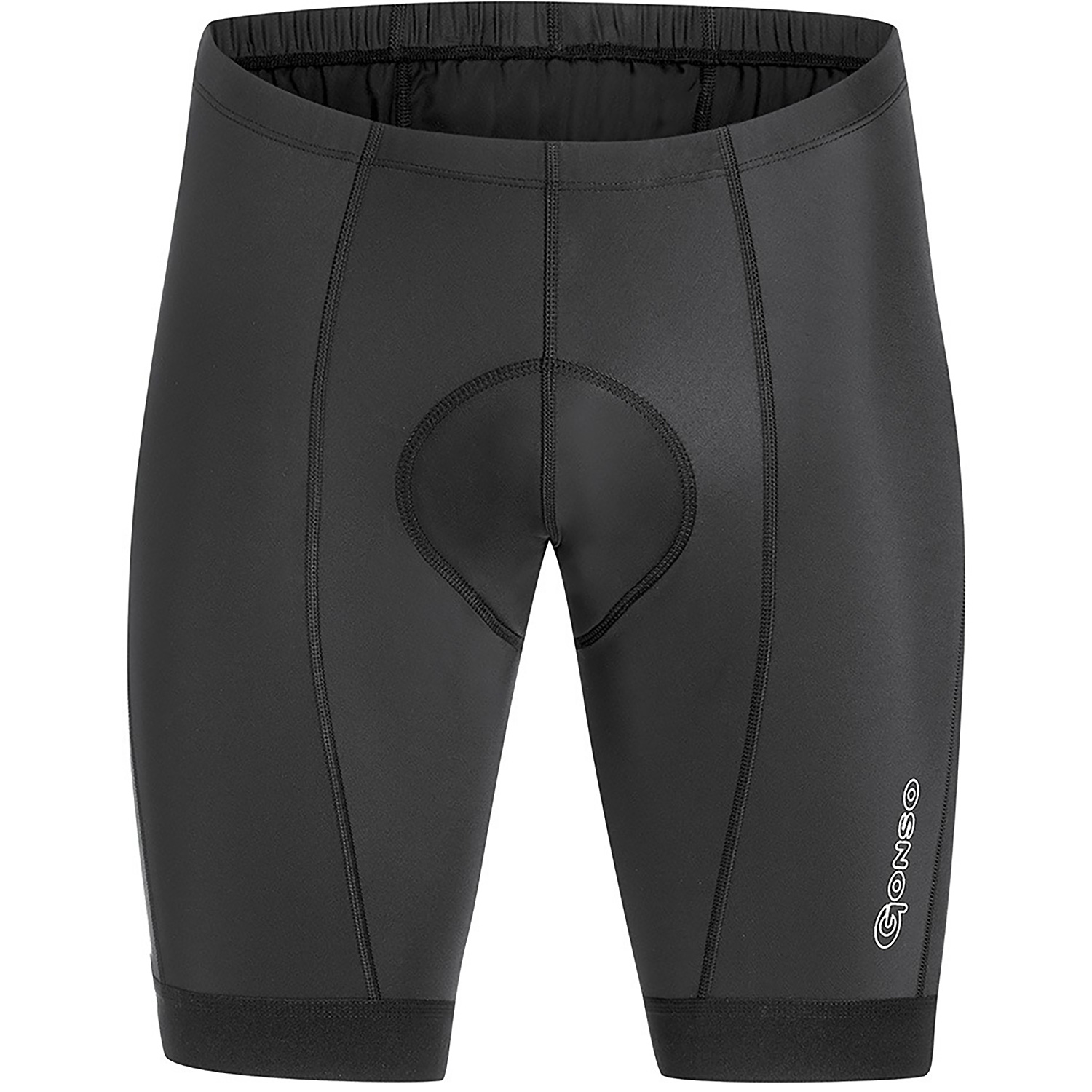 Herren Gonso Schwarz Chessler He-Radhose 900 M Latzhose