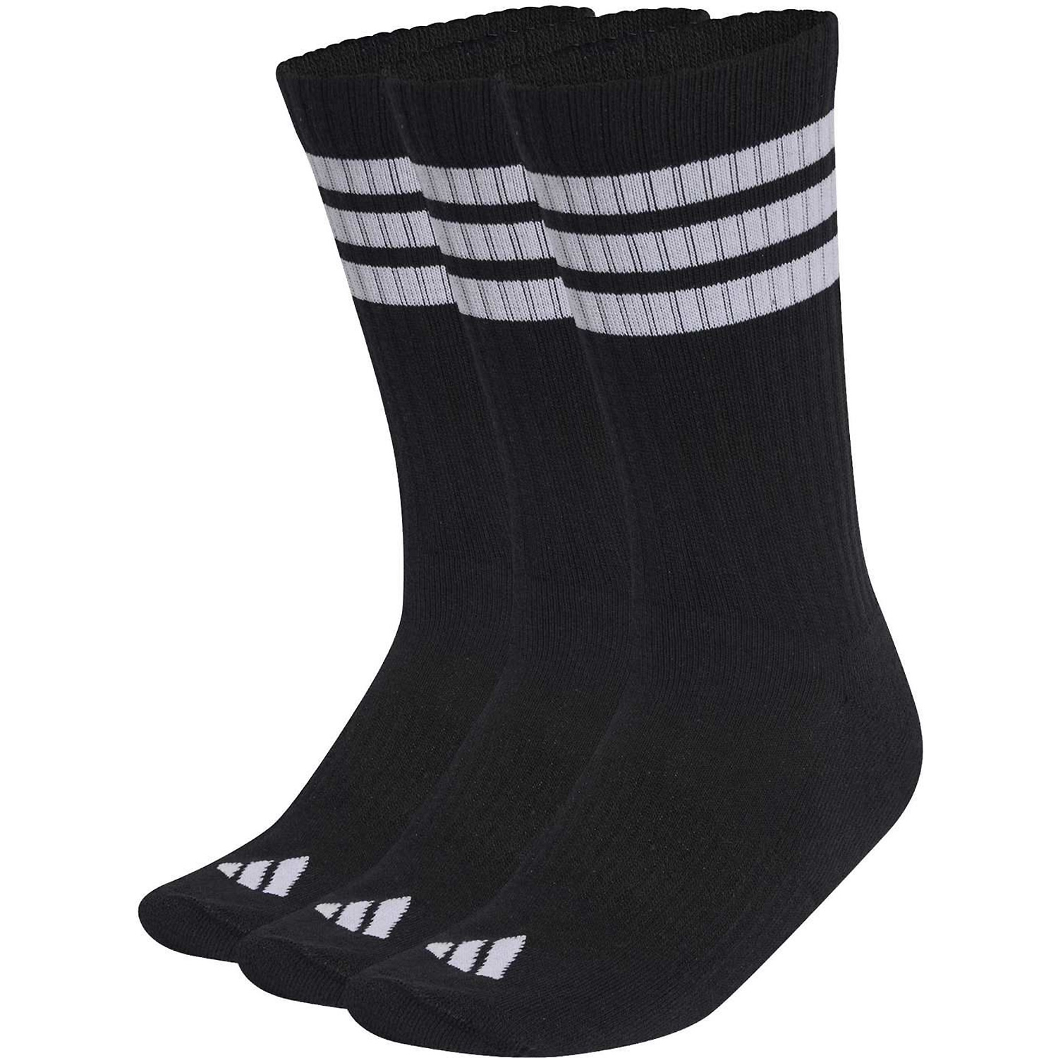 Herren Adidas wie abgebildet 3-STREIFEN CUSHIONED SPORTSWEAR CREW SOCKEN 3ER-PACK Socken